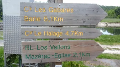 Le Halage : circuit départemental