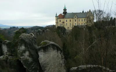 [Ž] odbočka k Zámecké vyhlídce