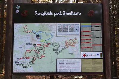 Singltrek pod Smrkem