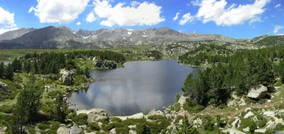 Boucle des etangs du Carlit (variante 9 lacs)