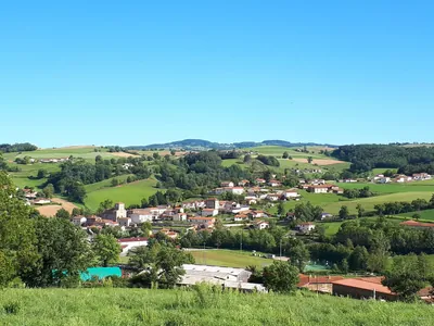 Sentier des paysages des Monts du Lyonnais - Boucle est à VTT