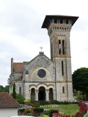 Le Nomdieu, vers le point de vue de l'église de Saint-Lary variante 3.7 km