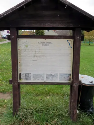 Ostrá - odbočka k žst.