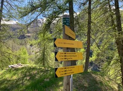 Pont du Pré-Lapierre - Pra Paisset Cabane Gautier