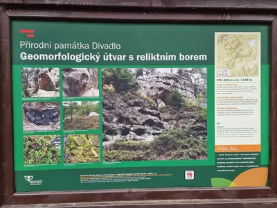 [Ž] Skalní divadlo - Děvín odbočka