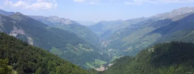 descenso con esquís: Pico Escalar (Belonseiche) hacia Valle d'Arnousse