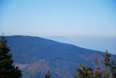 Czerwony szlak narciarski Rysianka - Hala Miziowa