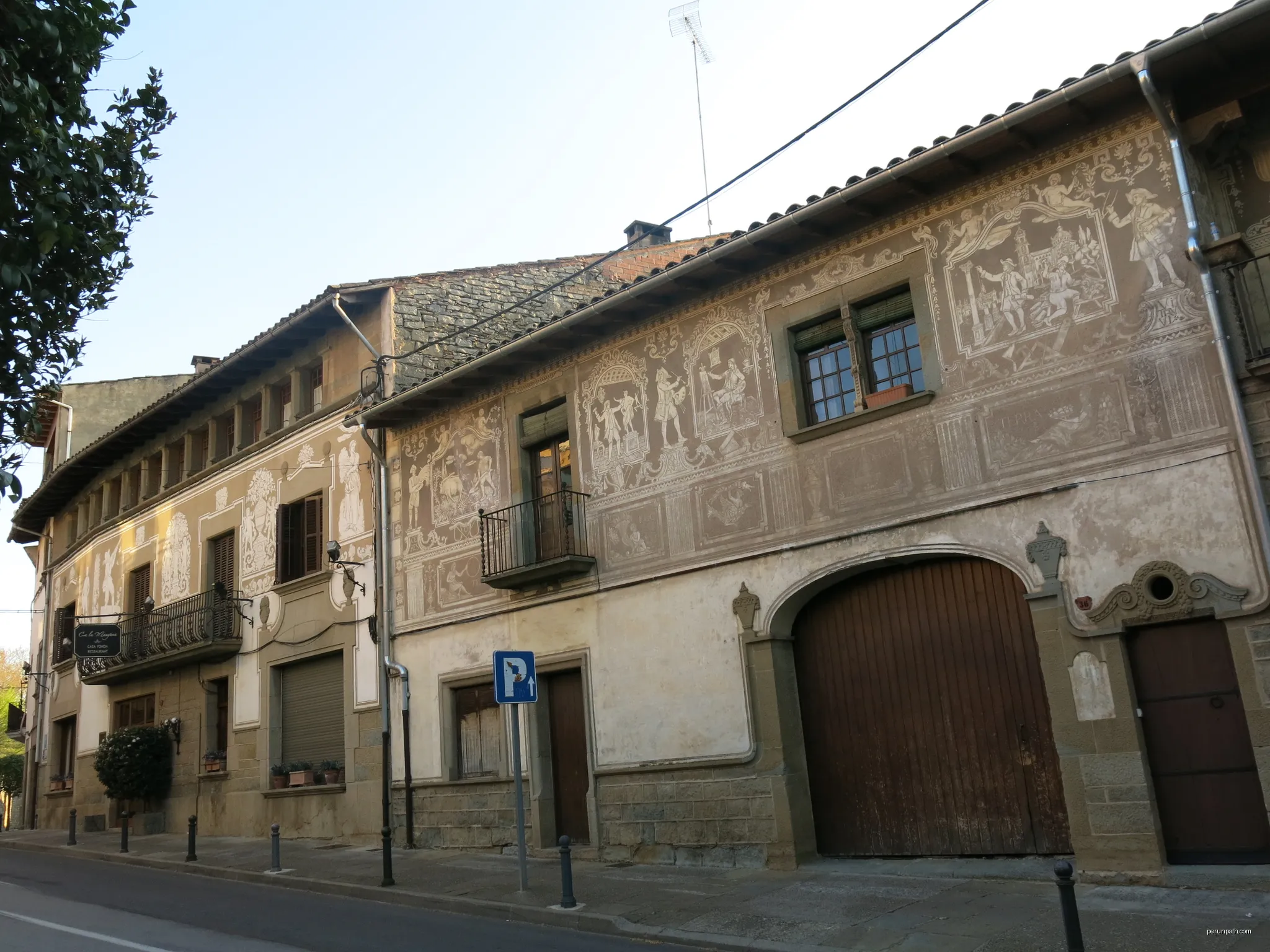 Ca la Manyana (Sant Julià de Vilatorta) | Autor: Enric | Licencja: CC BY-SA 4.0 | Źródło: Wikimedia Commons