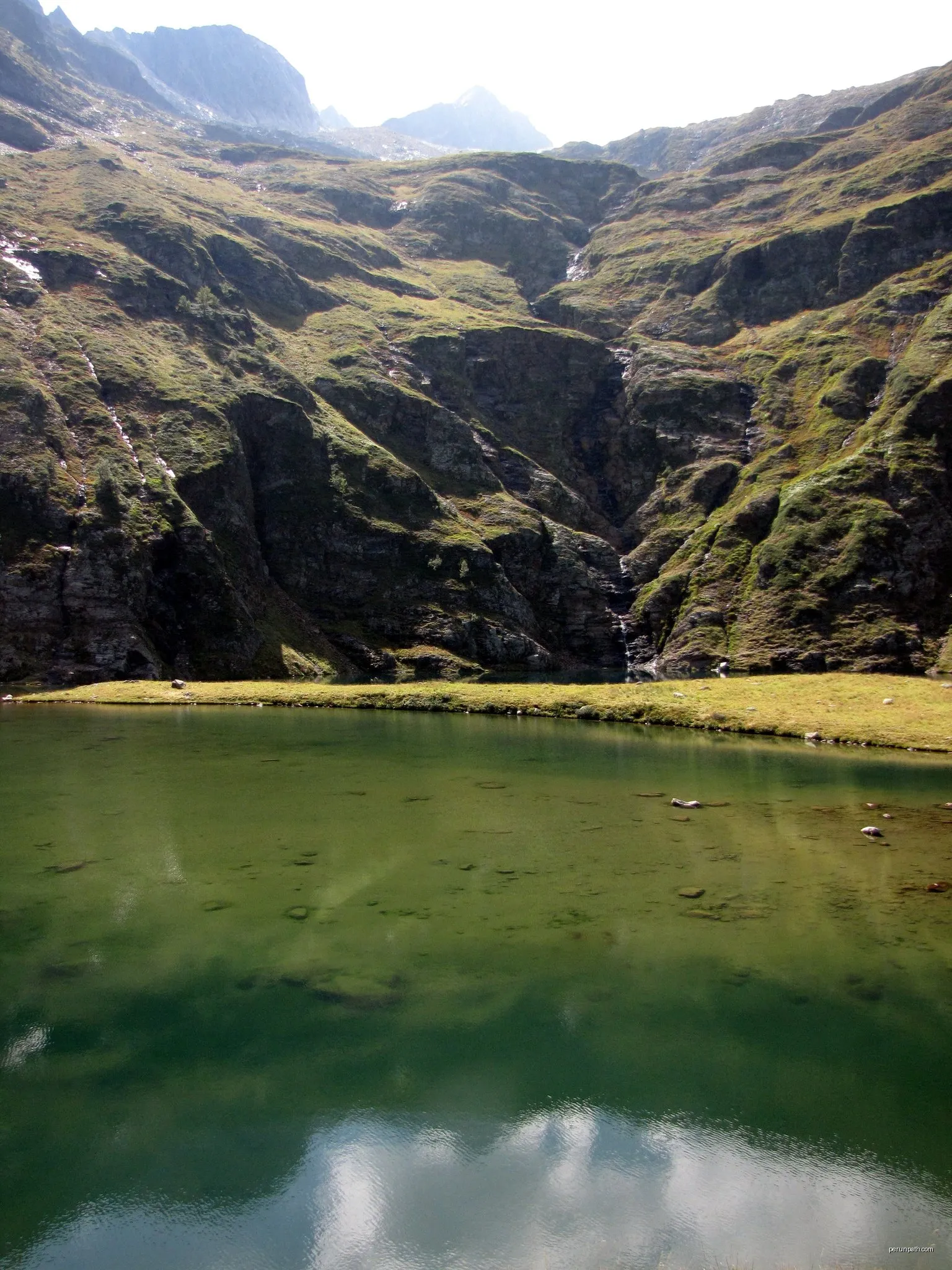Lac Vert, Boucle par l'Est