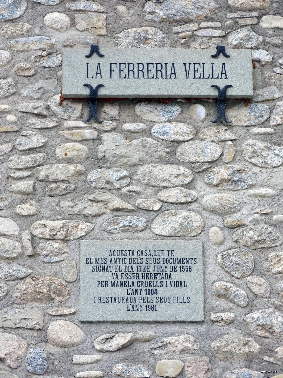 La Ferreria (Montesquiu) | Autor: Enfo | Licencja: CC BY-SA 3.0 | Źródło: Wikimedia Commons