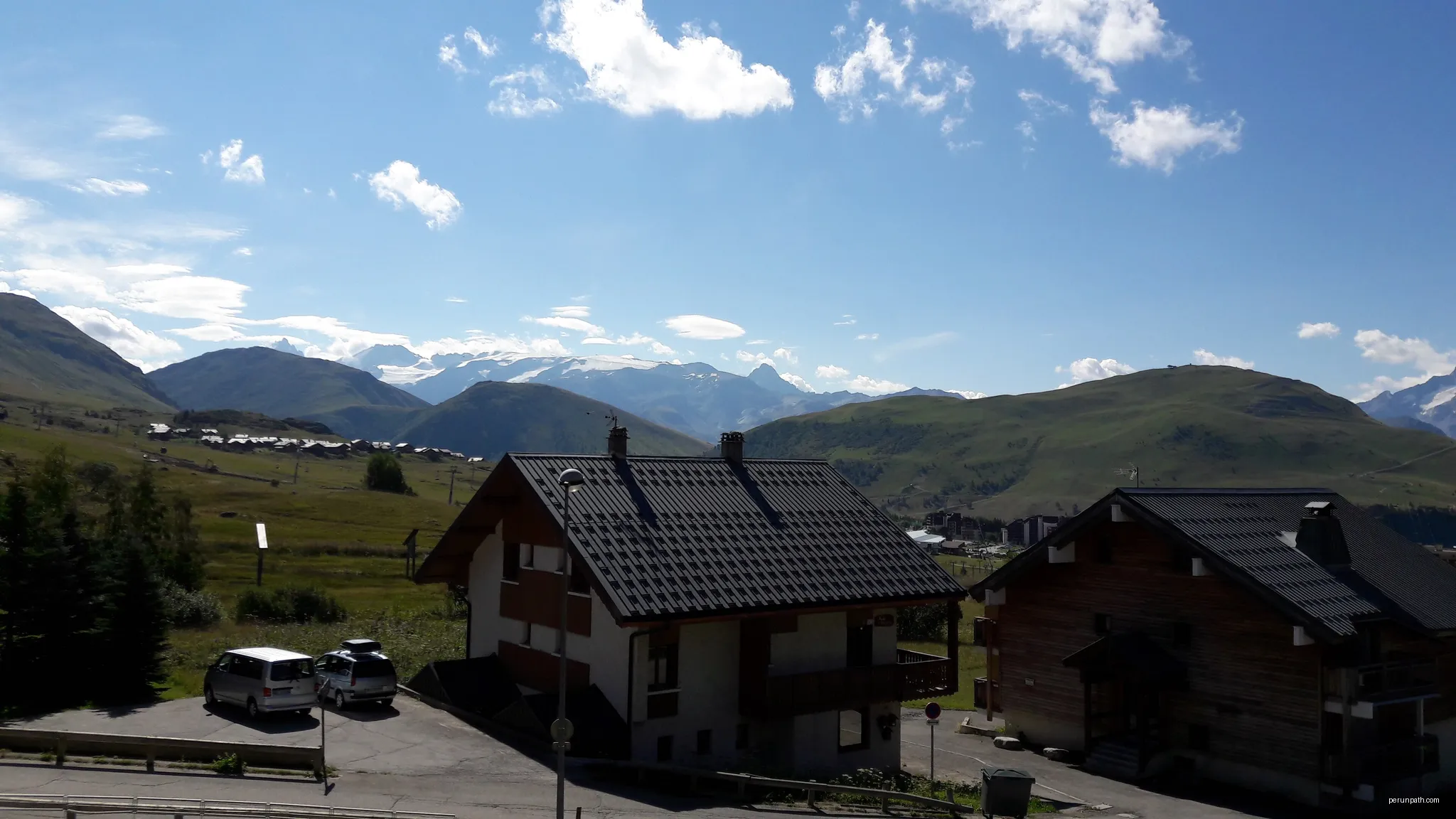 Route des Grandes Alpes à vélo, variante Saint-Jean-d'Arves / L'Alpe d'Huez