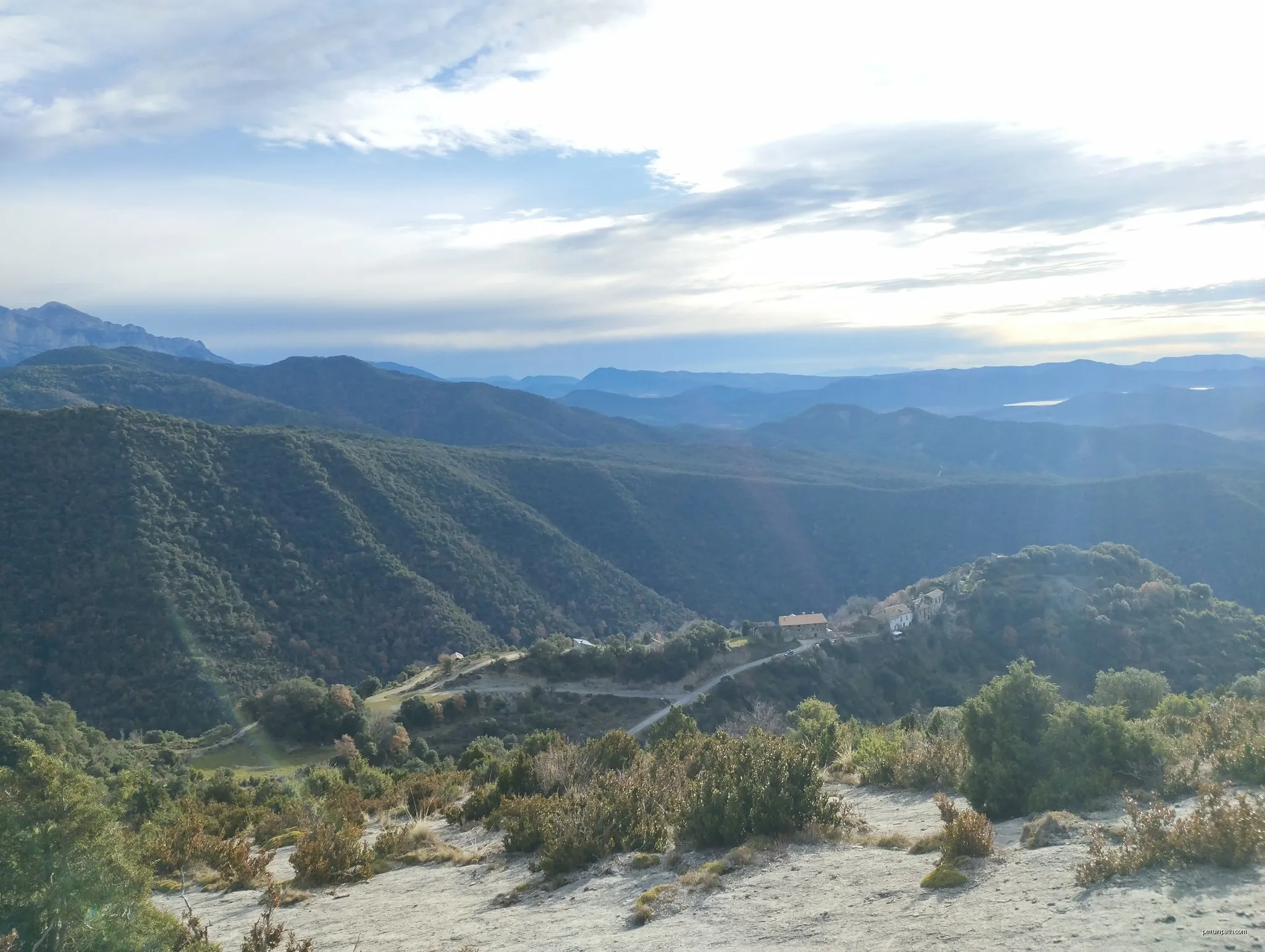 Aínsa - Margudgued - Boltaña (desvío a Guaso)