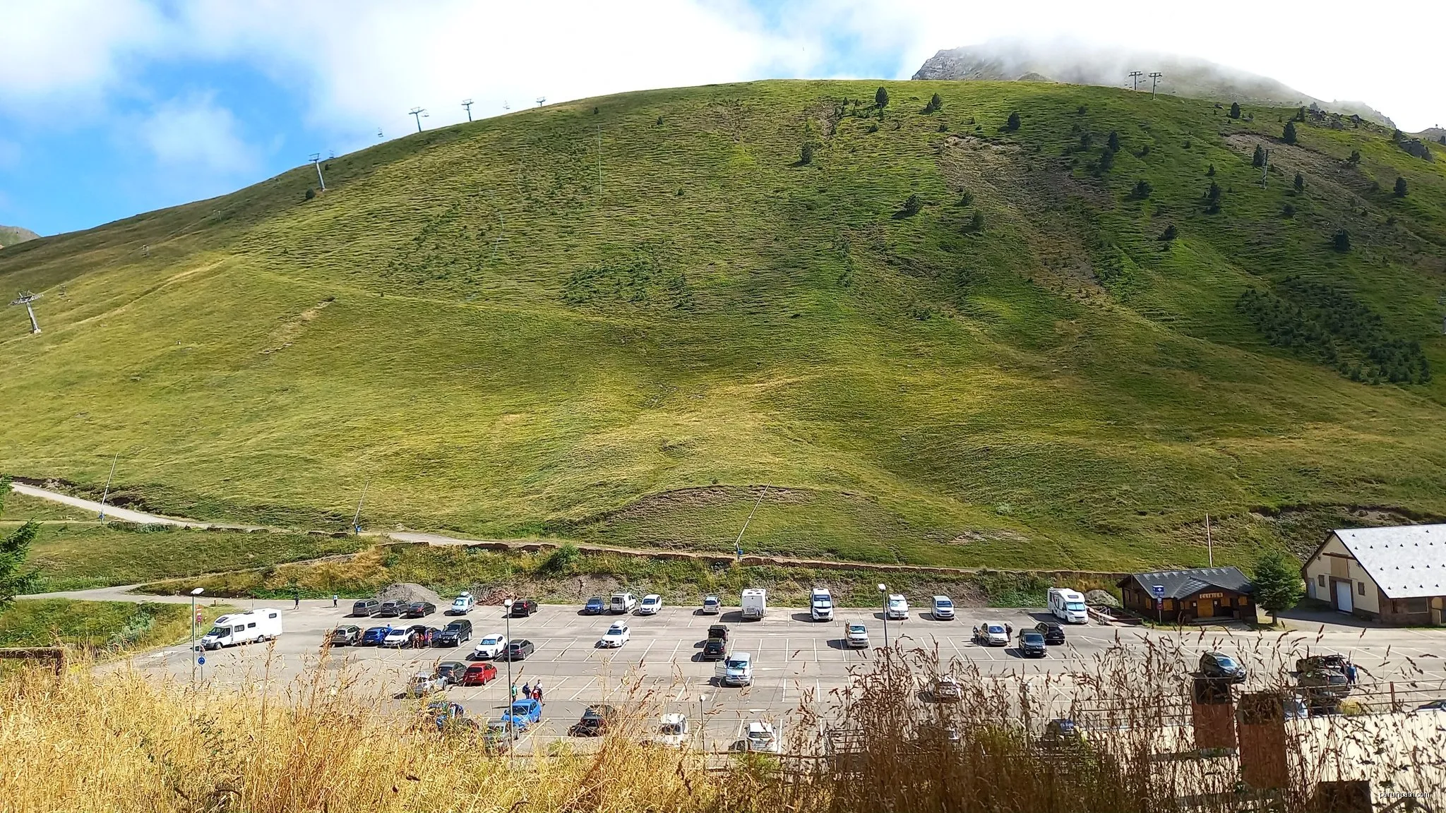 esquí de montaña: circular al col de Bénou, Picos Casterau, Paradís y Col d'Astún desde Astún