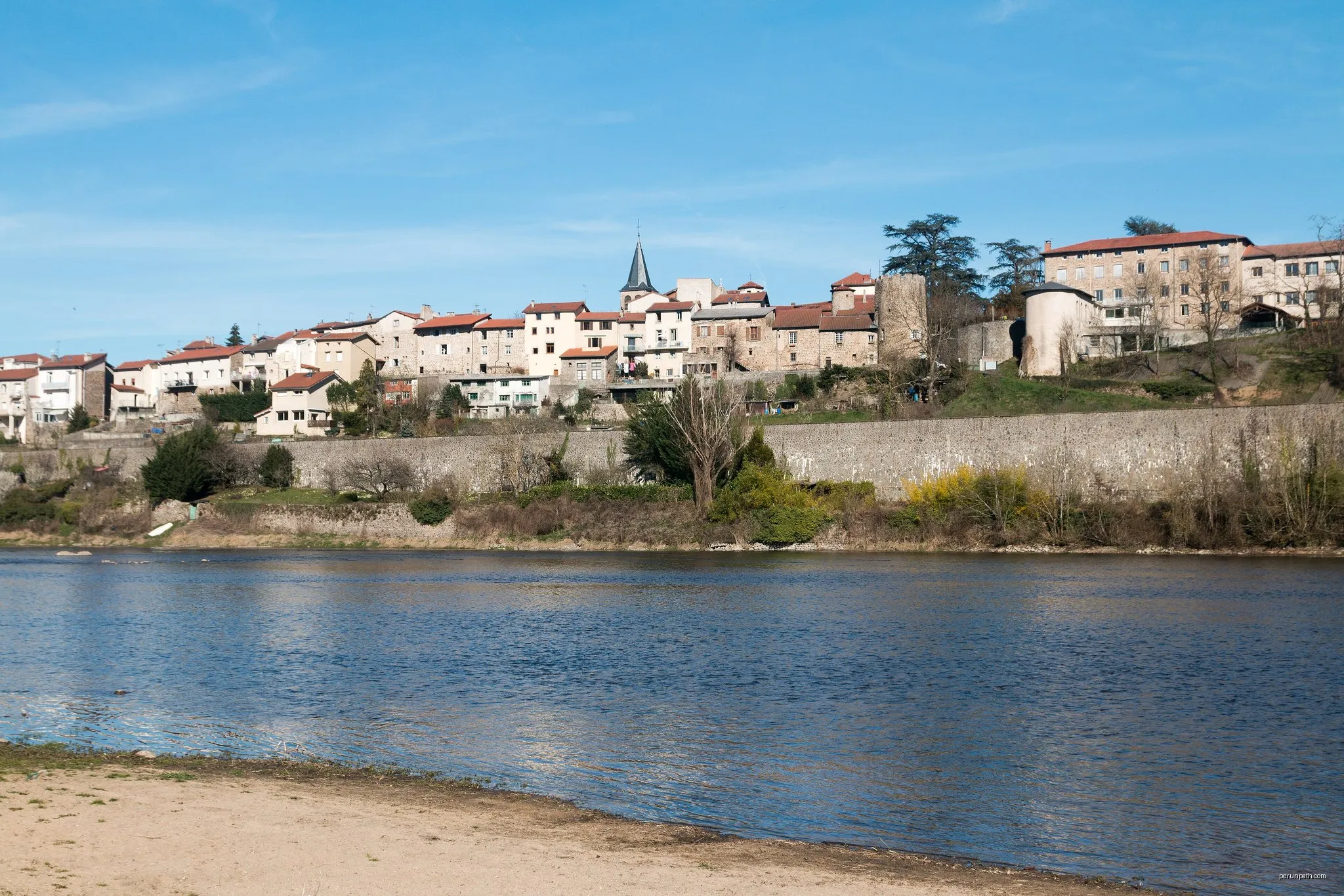 La Loire sauvage à vélo 1a Aurec- Beauzac (rive gauche)