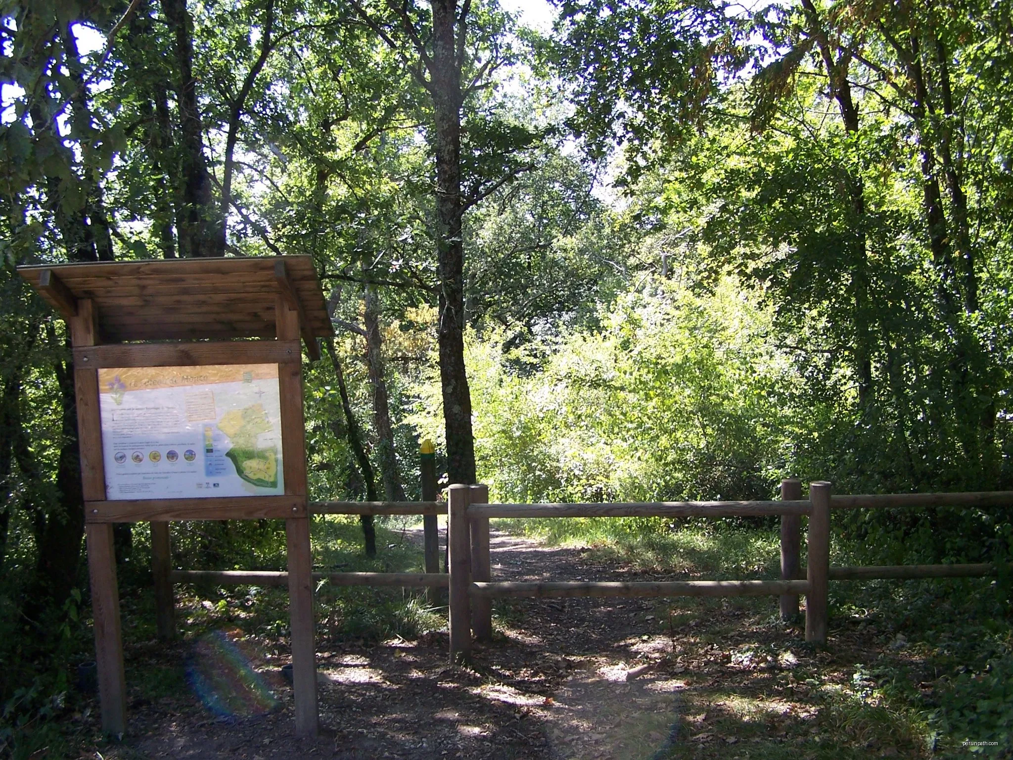 Le sentier de Monco