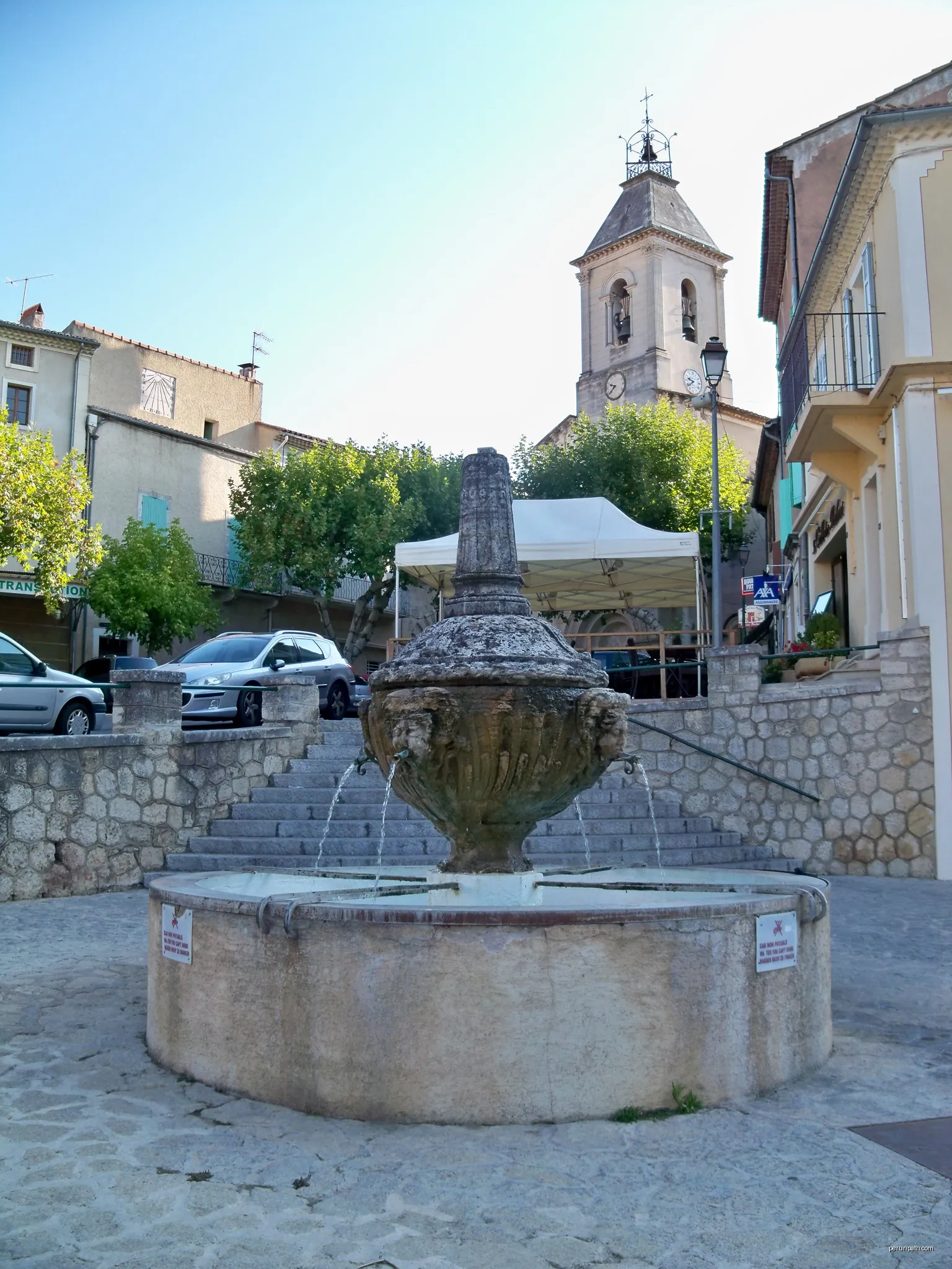 Tour des Côtes-du-Rhône à vélo (variante liaison Est Beaumes de Venise-Vaison la Romaine)