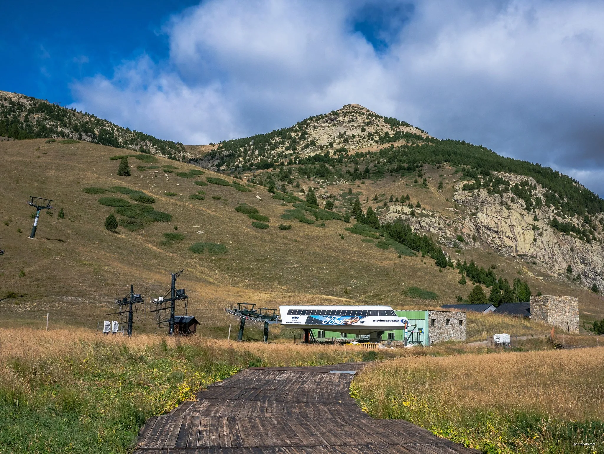 Camino de Ampriu al Pico Cerler