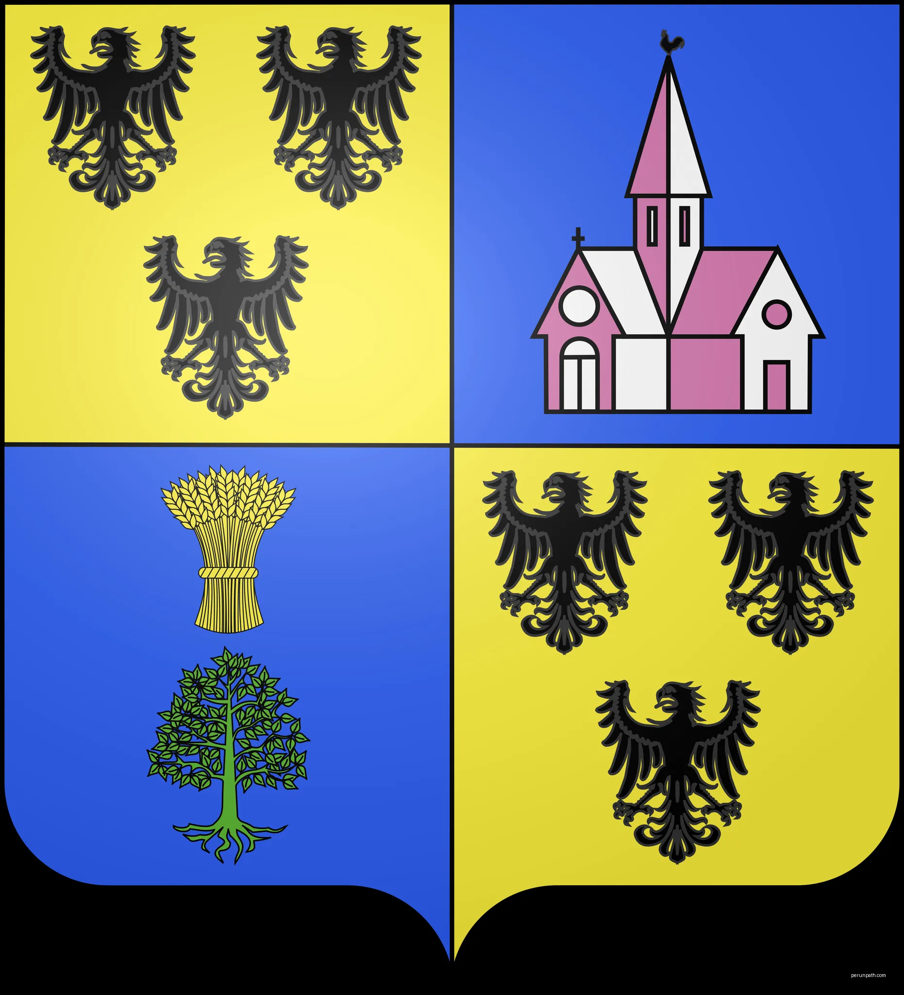 Les trois hameaux