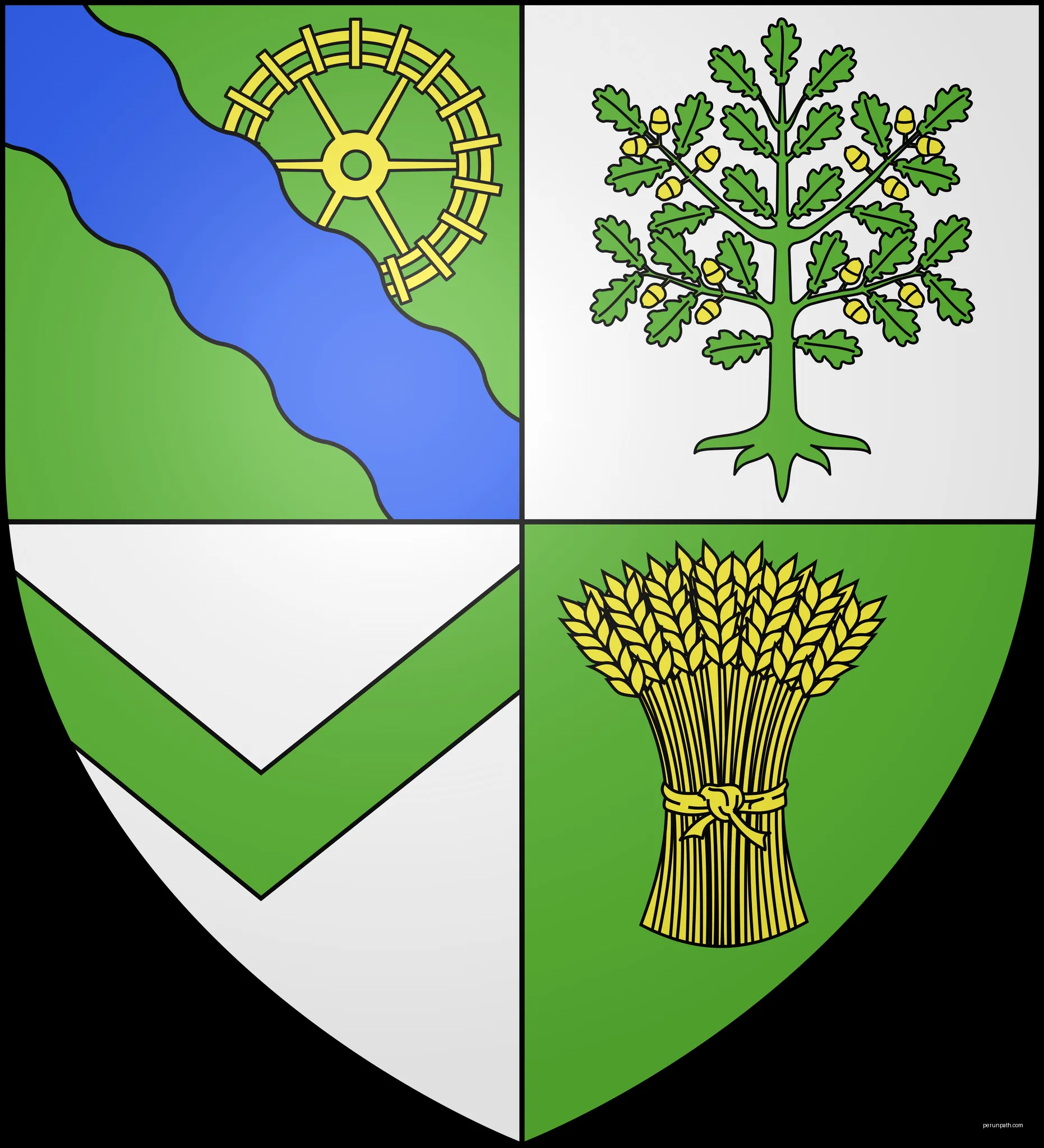 File:Blason ville fr Montalet-le-Bois (Yvelines).svg | Licencja: CC BY-SA 4.0 | Źródło: Wikimedia Commons