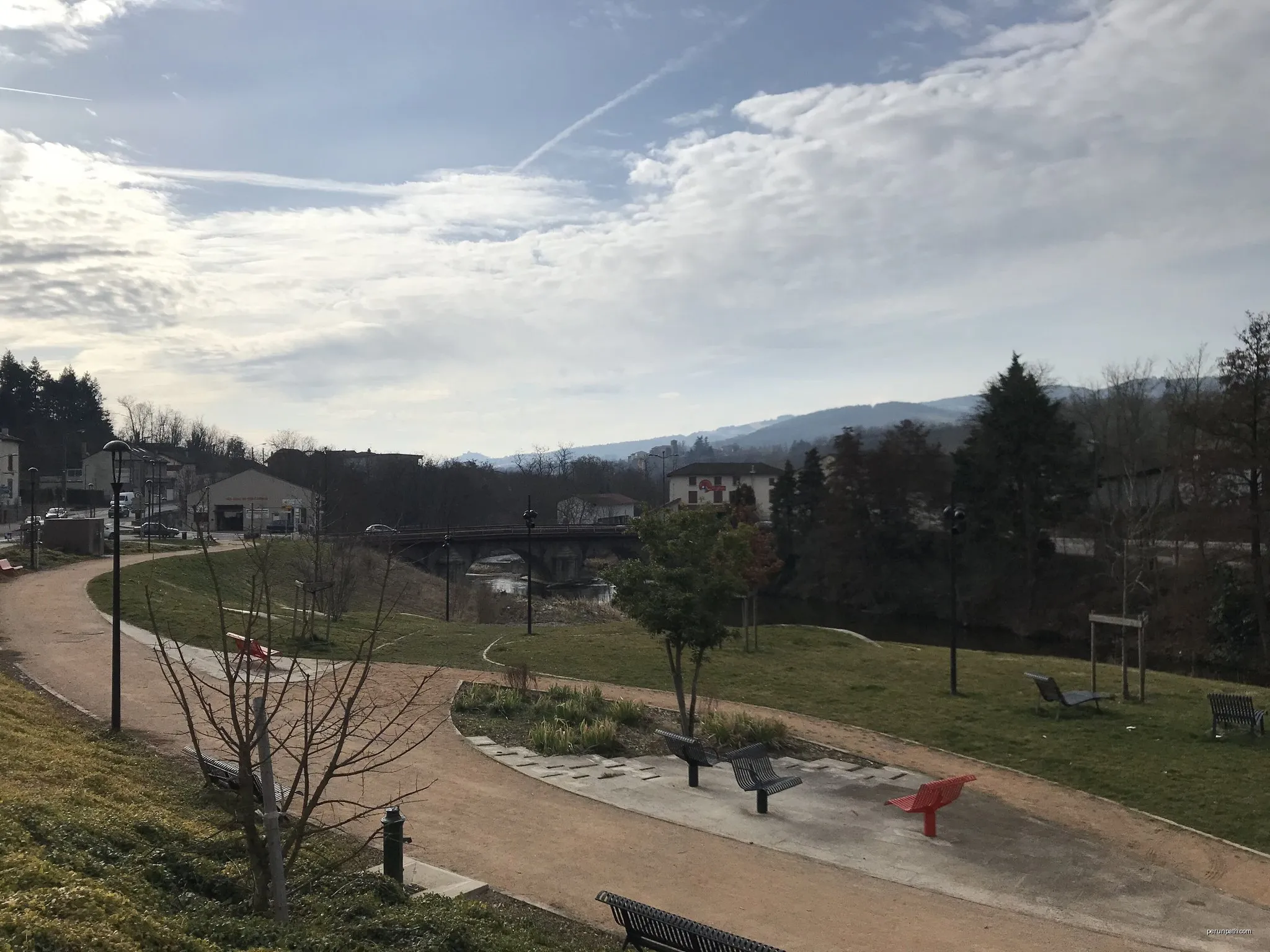 Chemin de Montaigne de Feurs à Boën