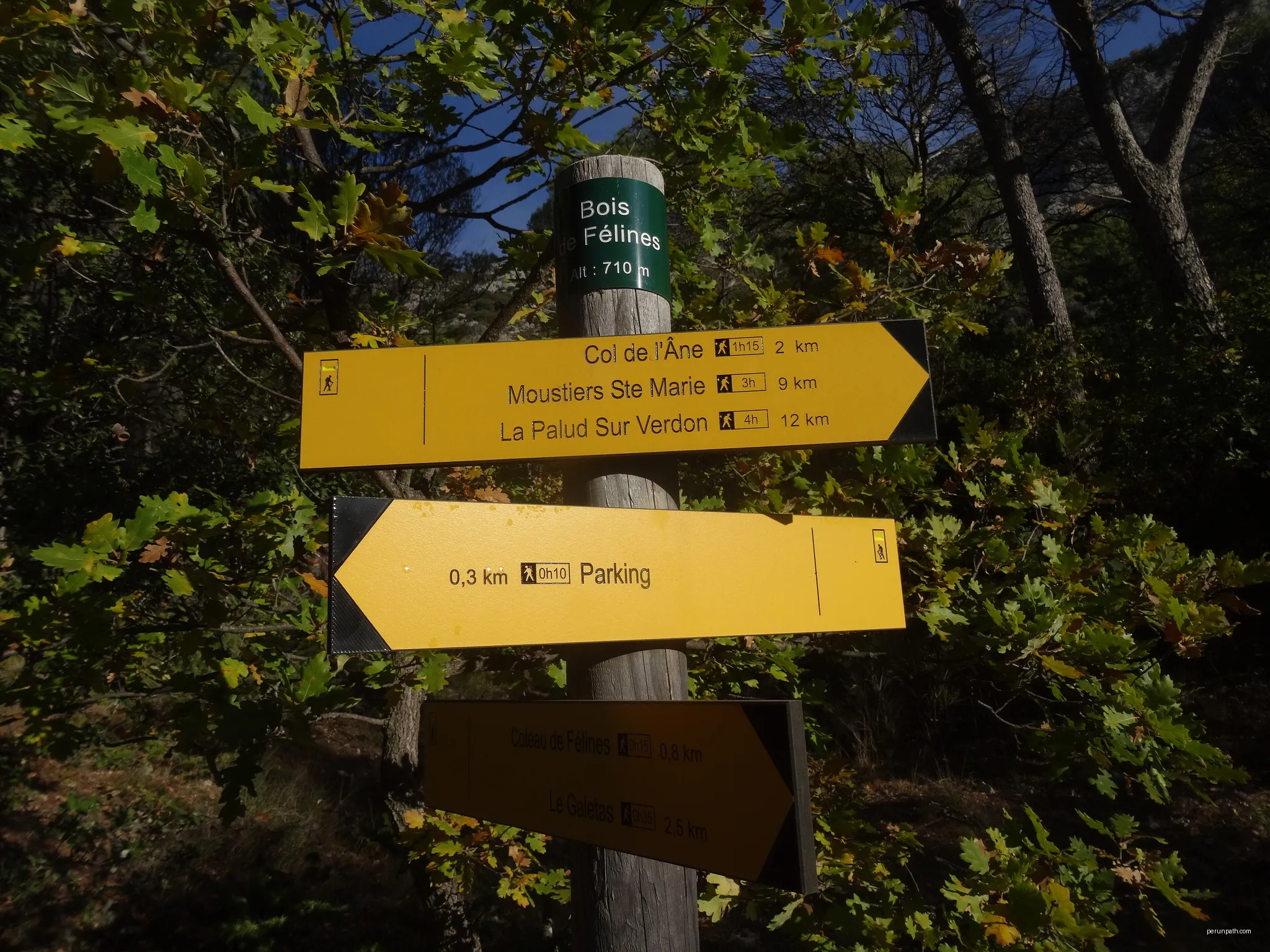 Au Sud du Col de l'Âne