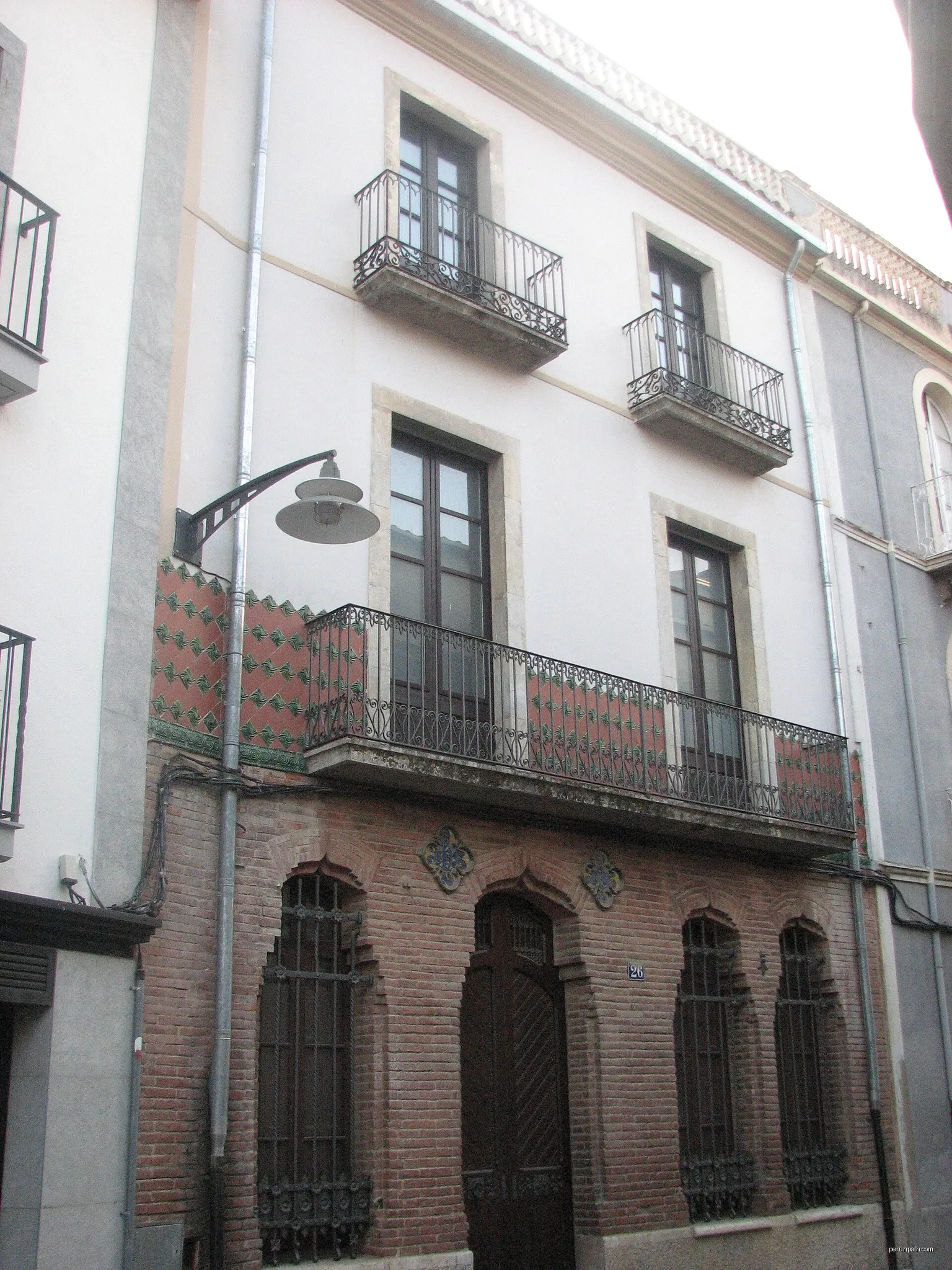 Ca n'Aragó (Santa Coloma de Farners) | Autor: Joan301009 | Licencja: CC BY-SA 3.0 | Źródło: Wikimedia Commons