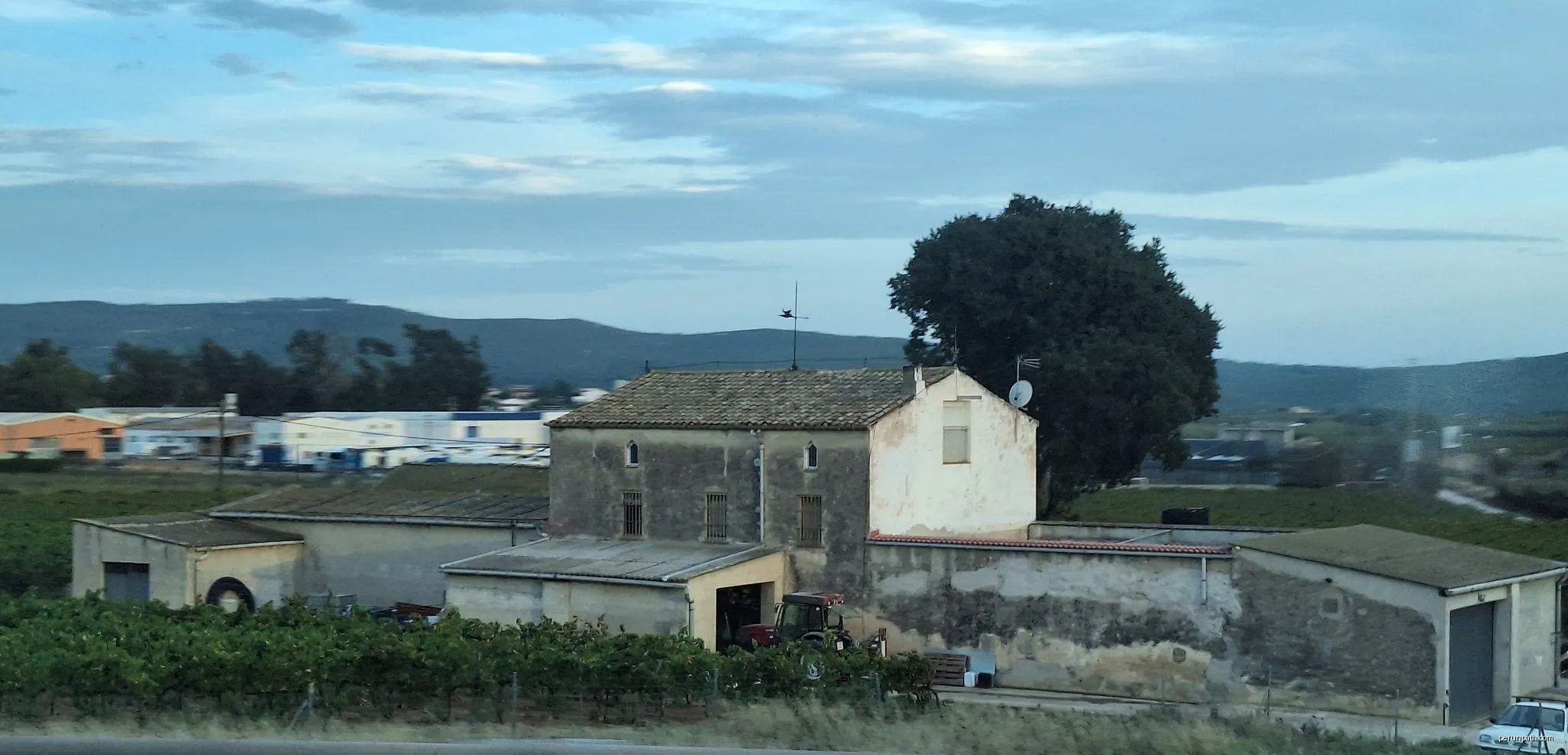 Camí de Vilafranca al Polígon Ind Sant Pere Molanta