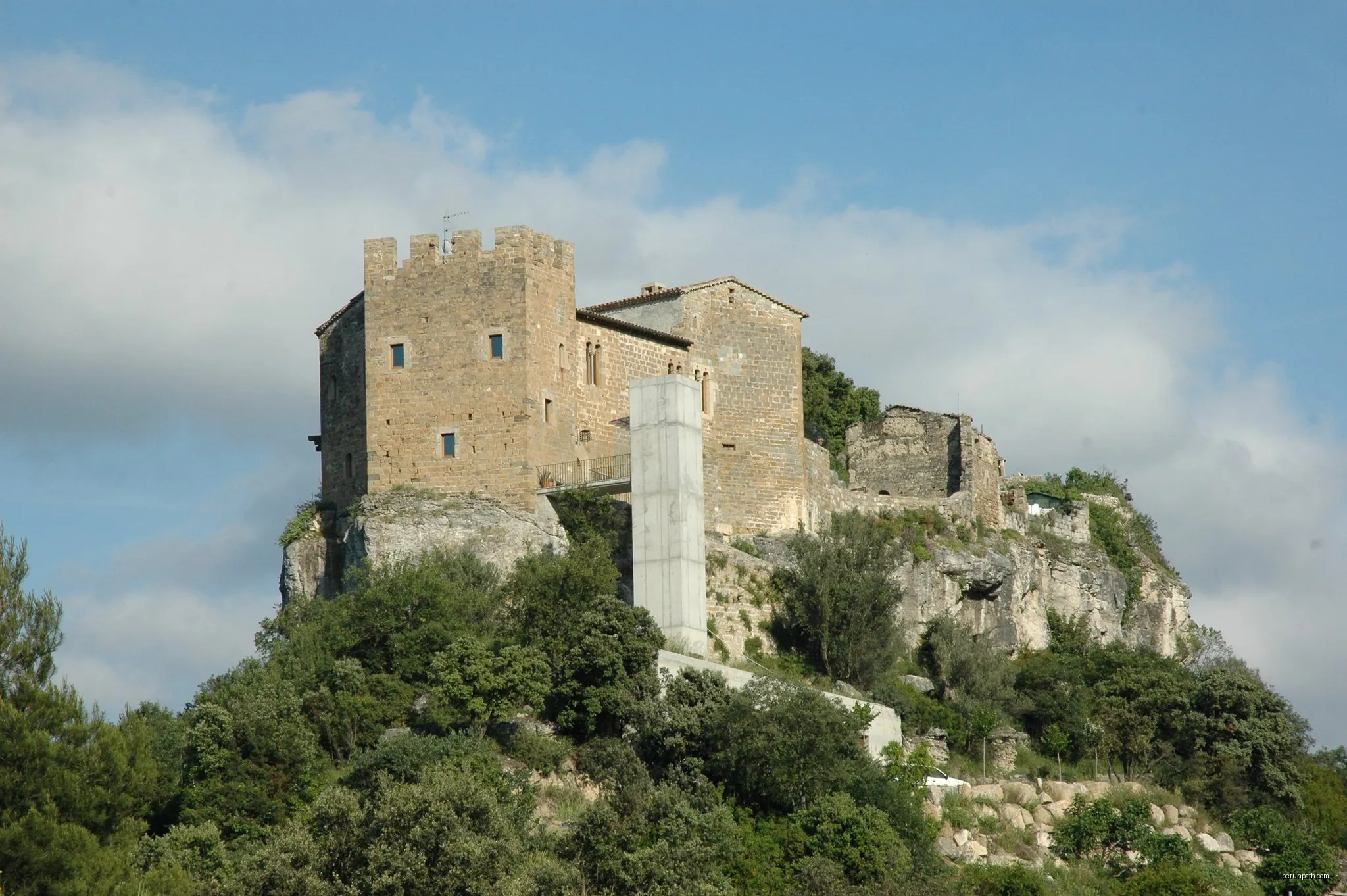 Castells de Frontera Ruta 4 - Del Castell de Galí (Castellgalí) al Castellet (Sant Vicenç de Castellet)