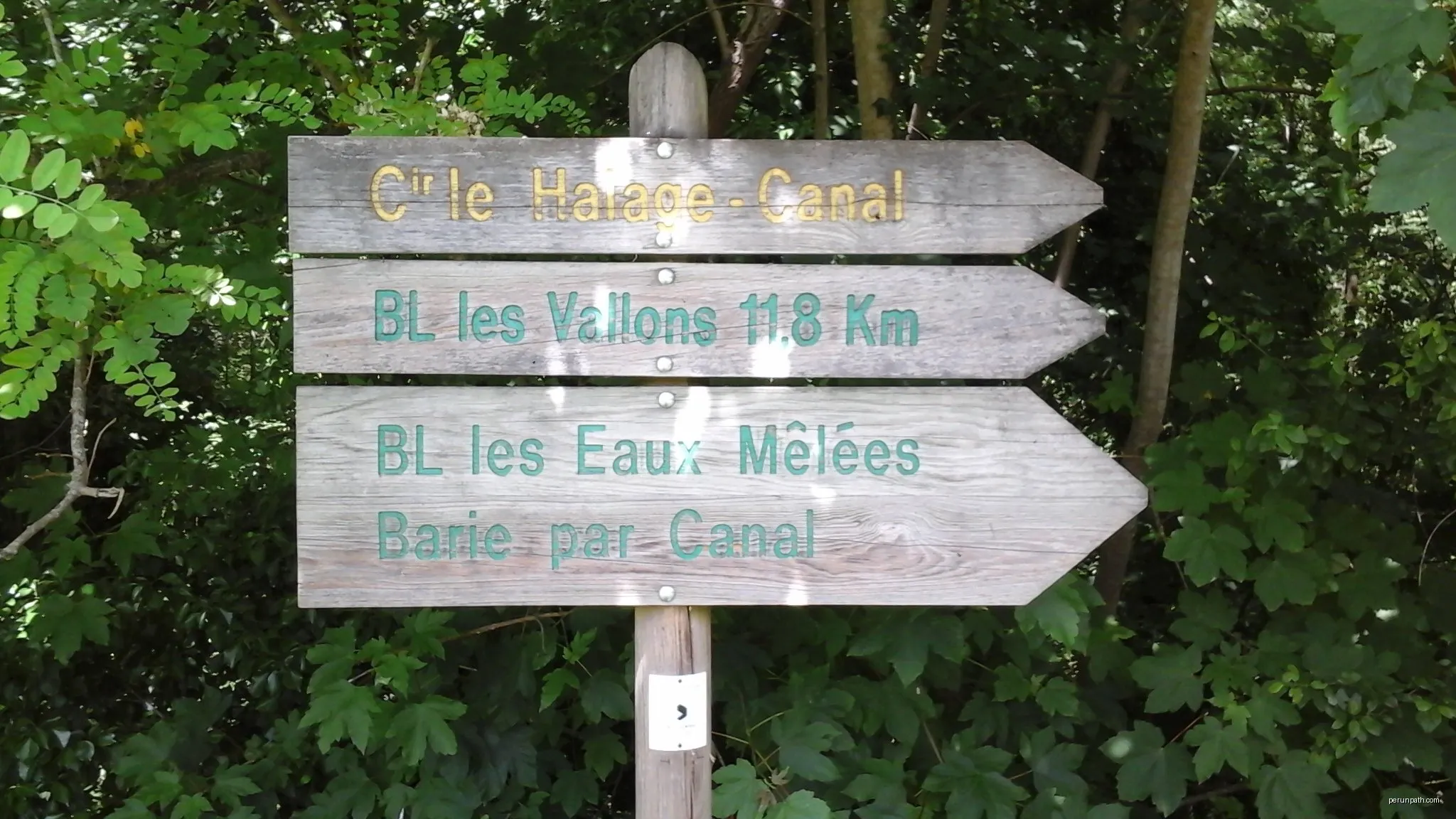 Déviation pour Les Gabares et Les Eaux Mêlées