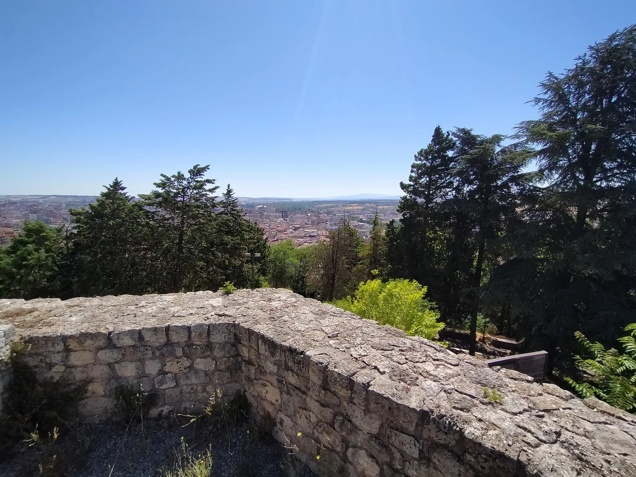 Camino del Destierro del Cid alternativa Castillo
