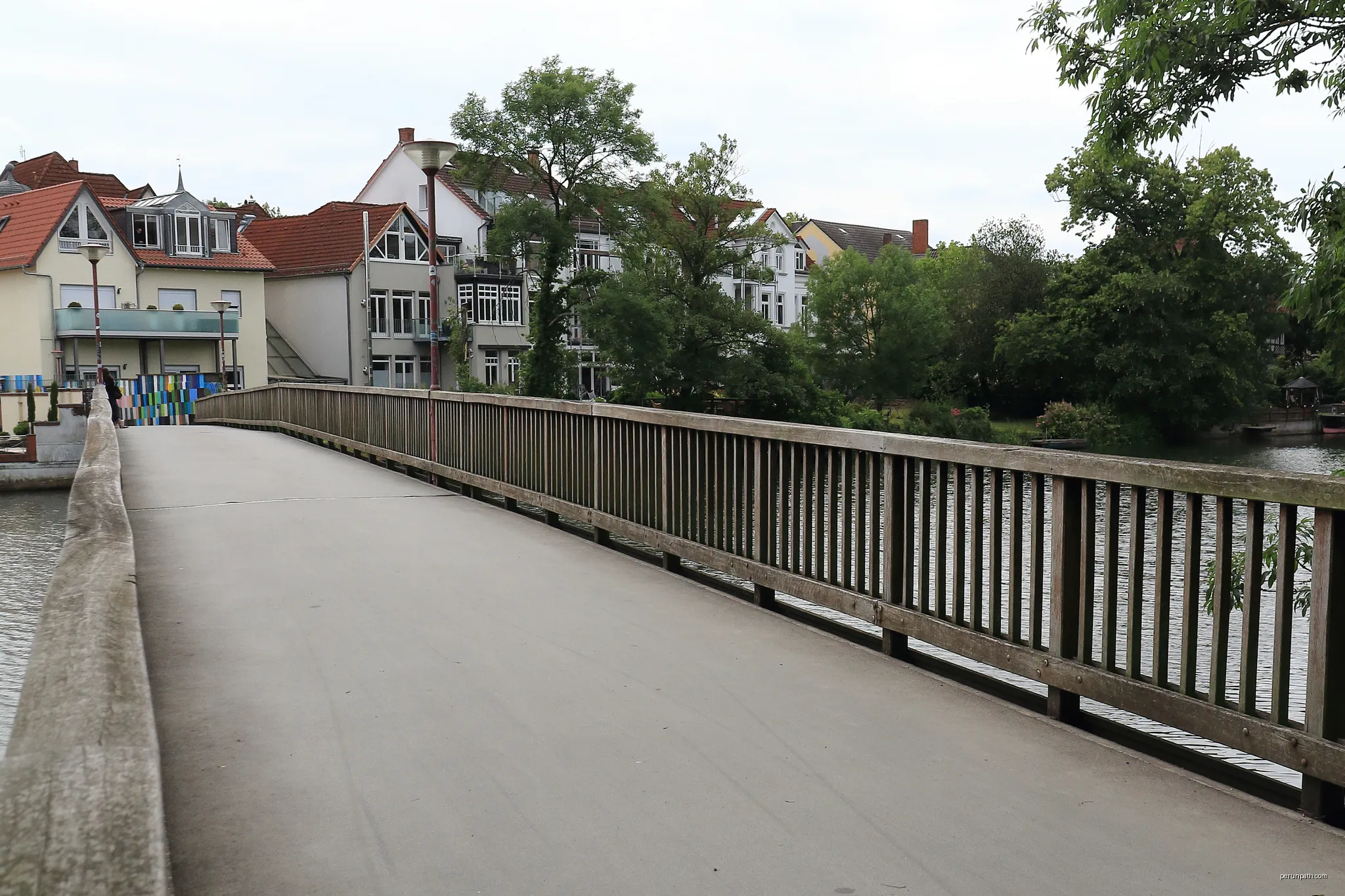 Aller und Pfennigbrücke in Celle | Autor: NobbiP | Licencja: CC BY-SA 3.0 | Źródło: Wikimedia Commons