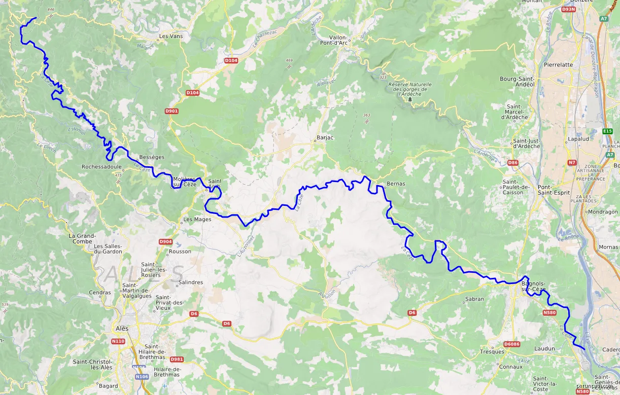 Vallée de la Cèze