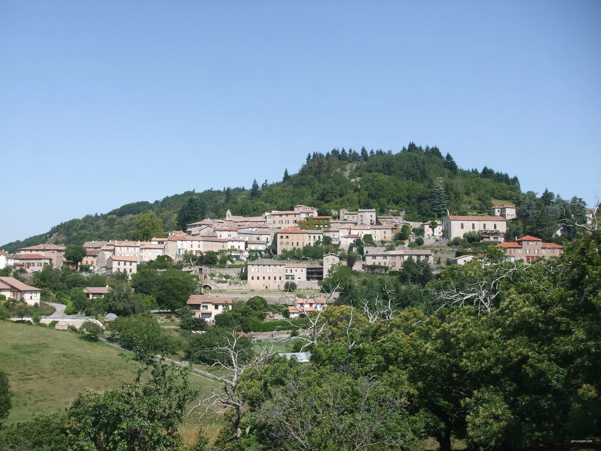 De Sagnes et Goudoulet à St-Laurent du Pape