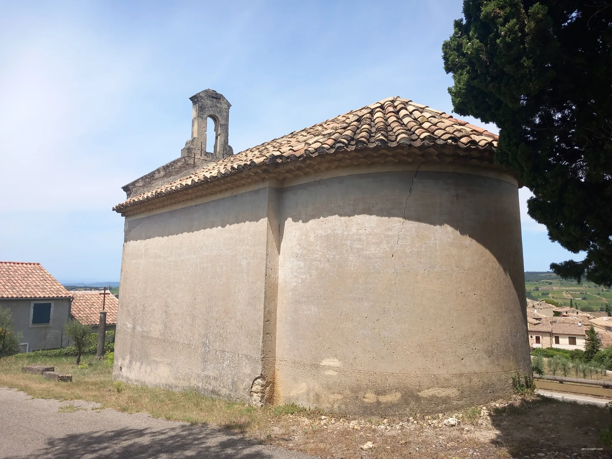 Tour des Côtes-du-Rhône à vélo (variante liaison Nord-Est Puyméras-Vinsobres)