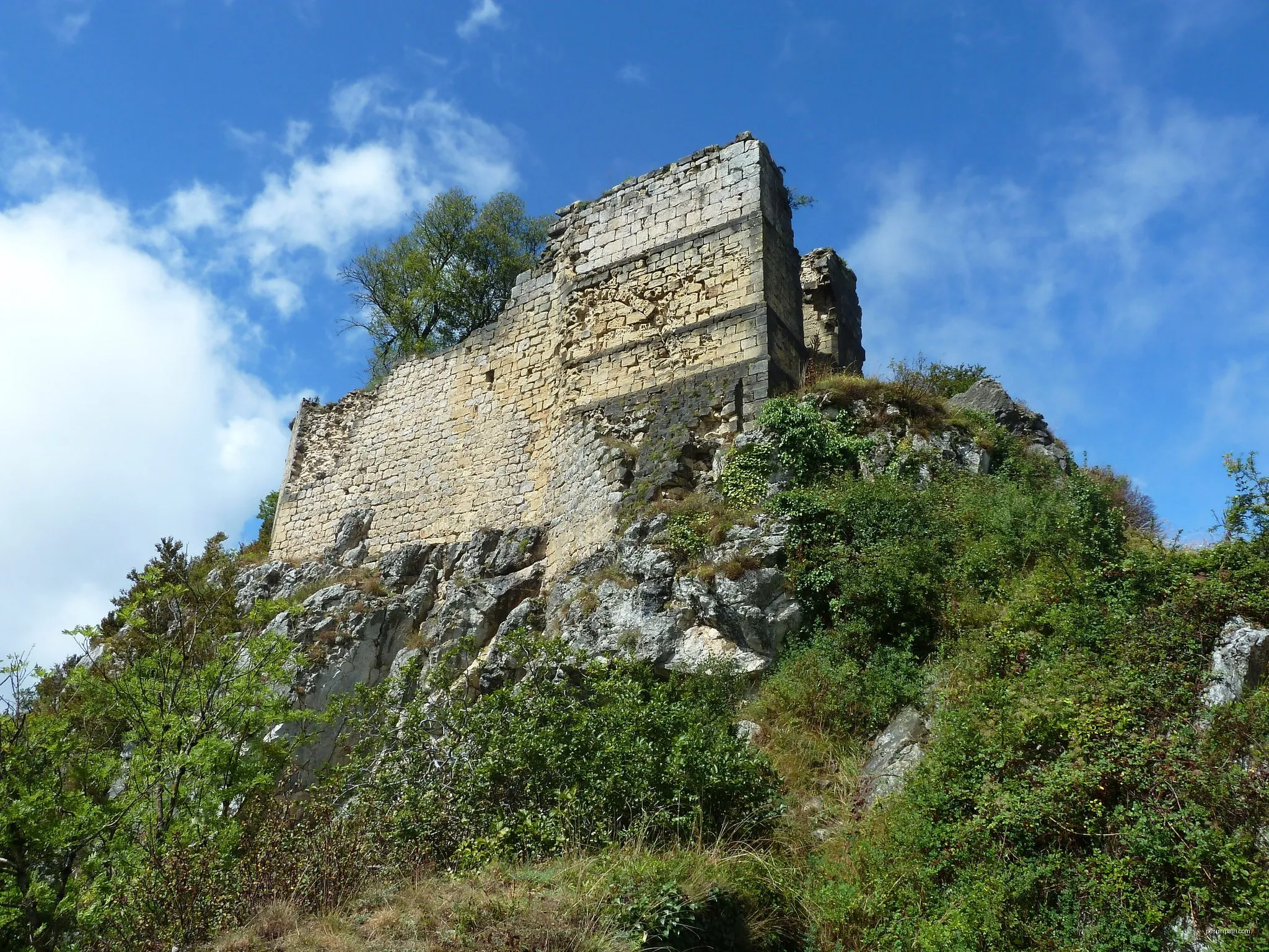 Randonnée à Roquefixade