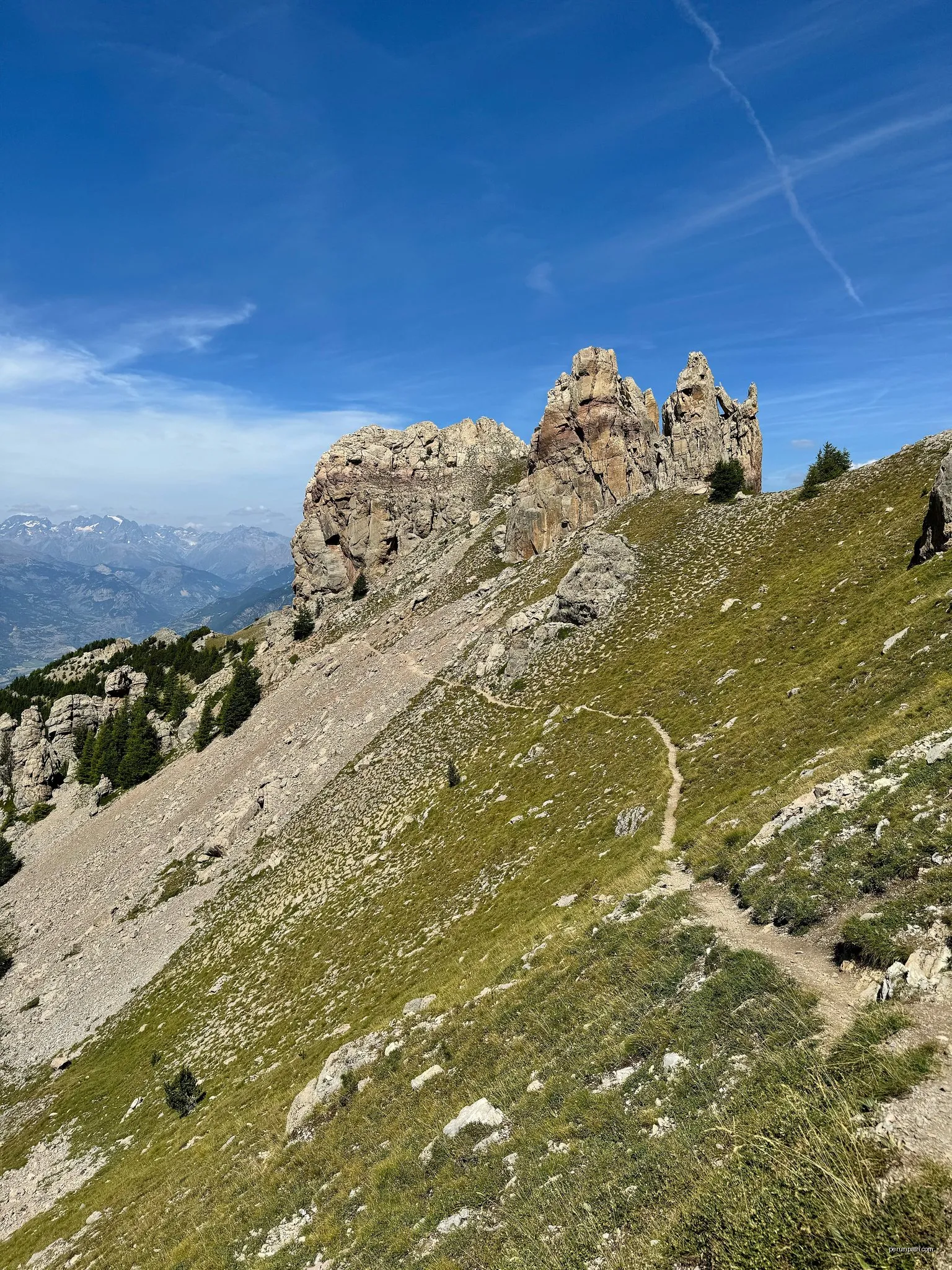 Chemin des crêtes
