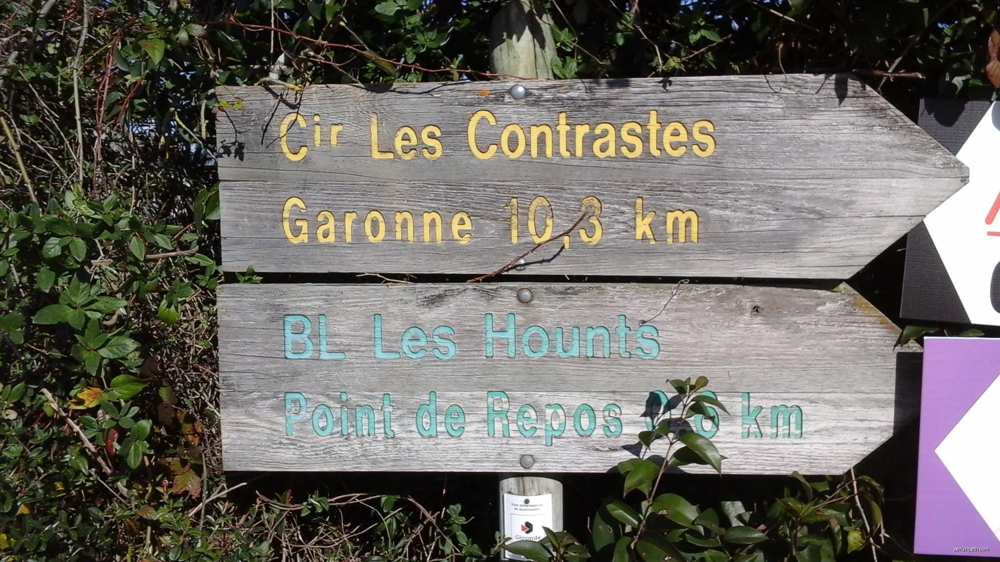 Les Hounts : boucle locale