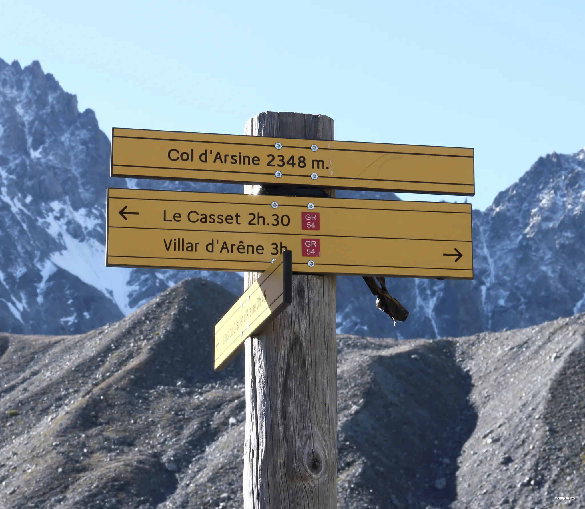 Col d'Arsine - Lac de la Douche