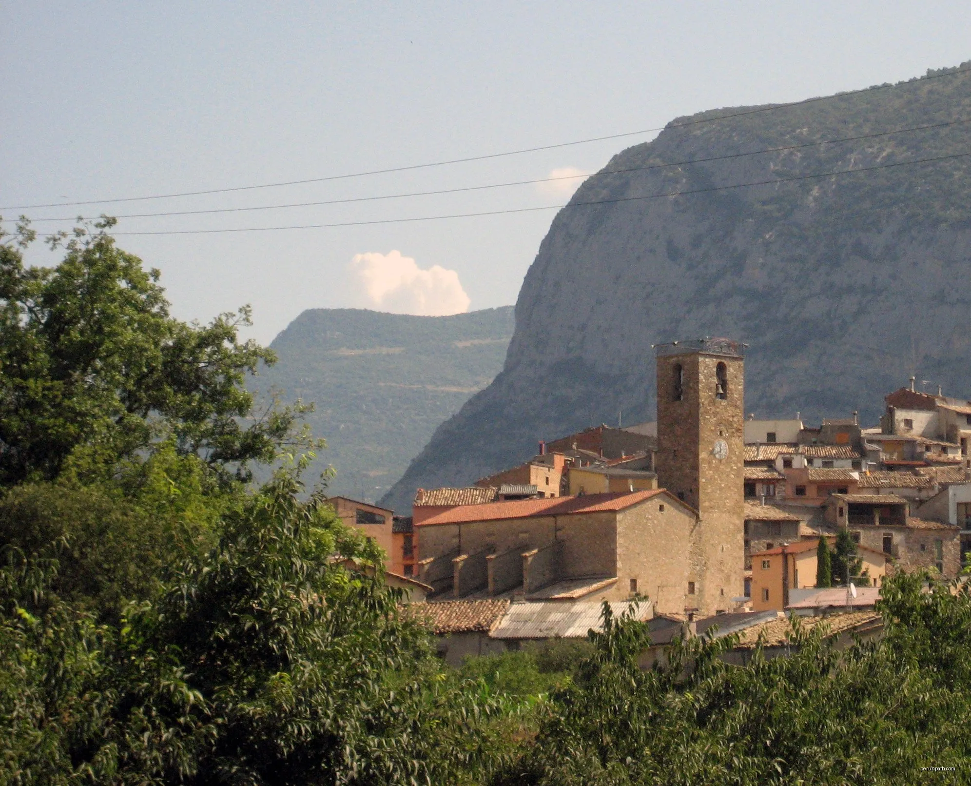 Coll de Nargó, volta pel pantà