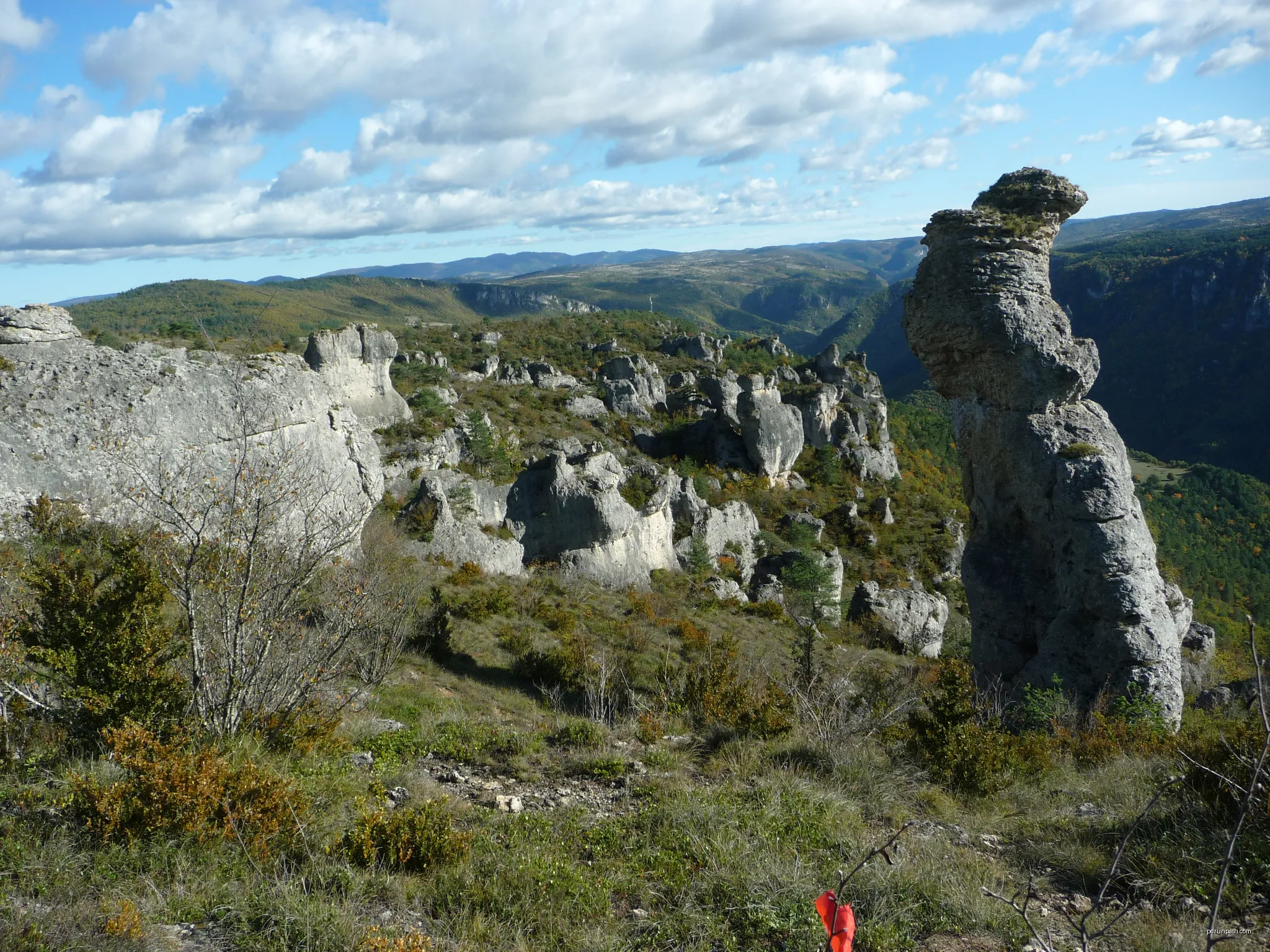 Les corniches du Rajol