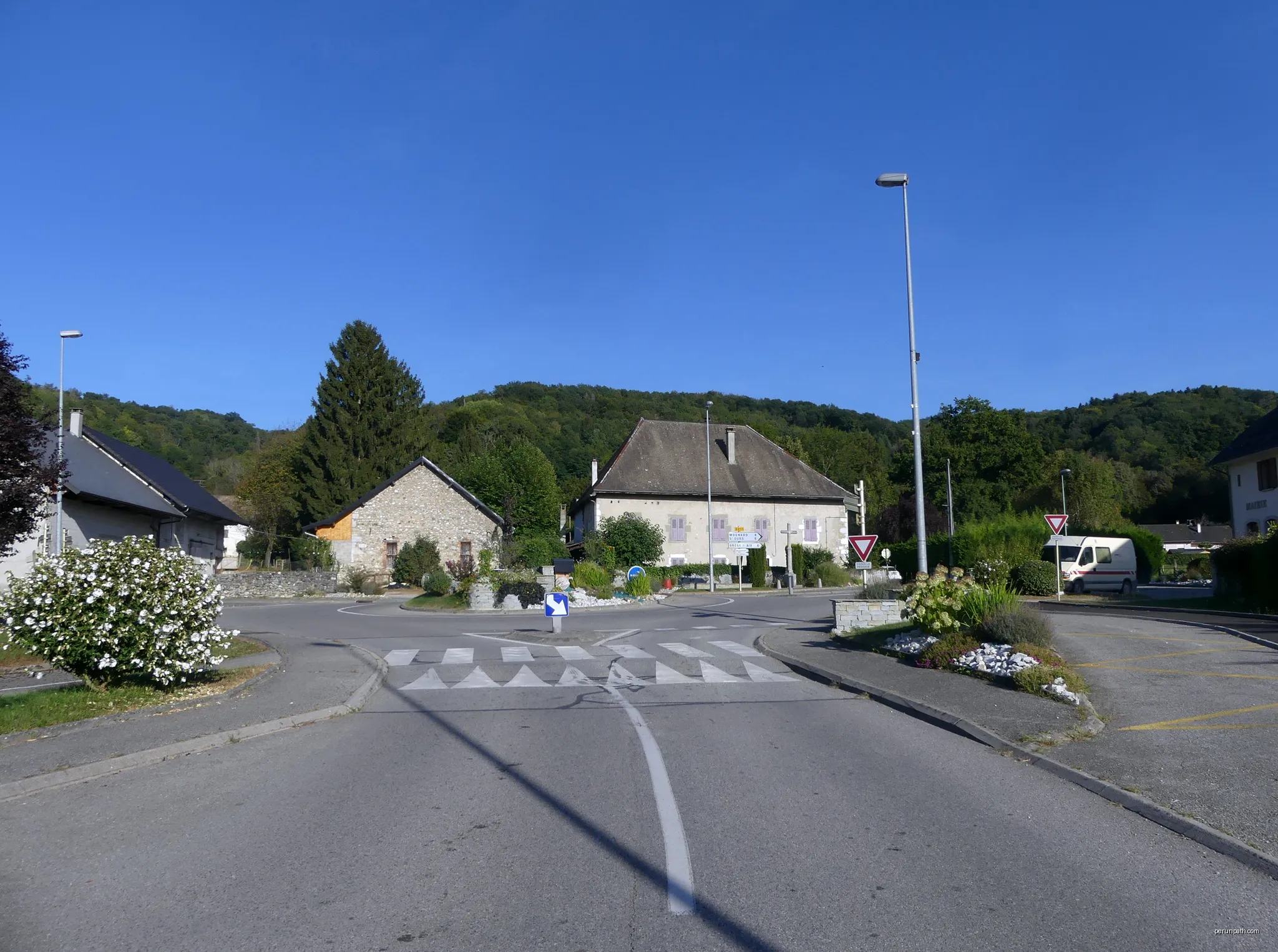 VTT FFC Albanais N° 15 - Les Hauts de Saint-Ours (bleu)