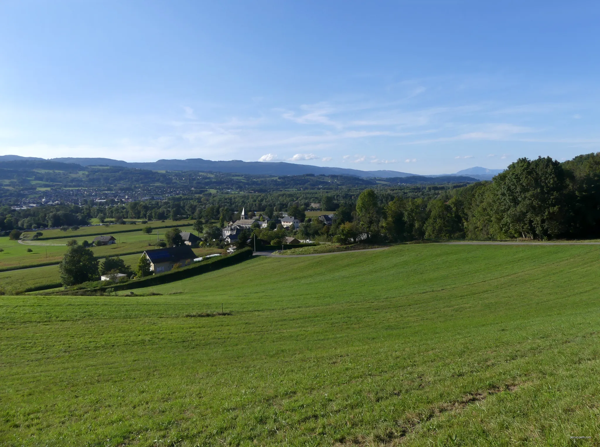 VTT FFC Albanais N° 12 - Entre forêts et collines (rouge)