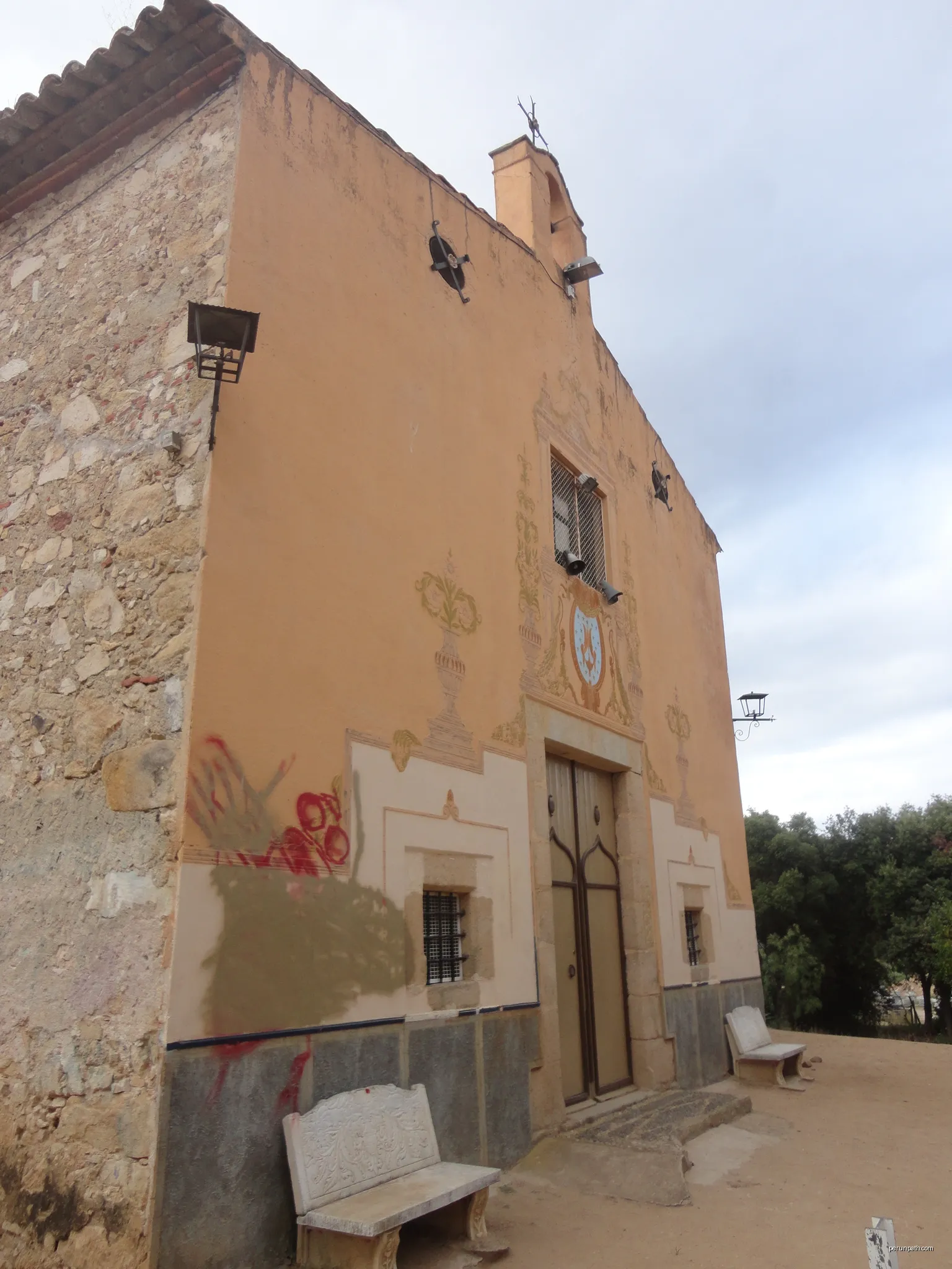 Ermita de Sant Quirze (Lloret de Mar) | Autor: Arnaugir | Licencja: CC BY-SA 3.0 | Źródło: Wikimedia Commons