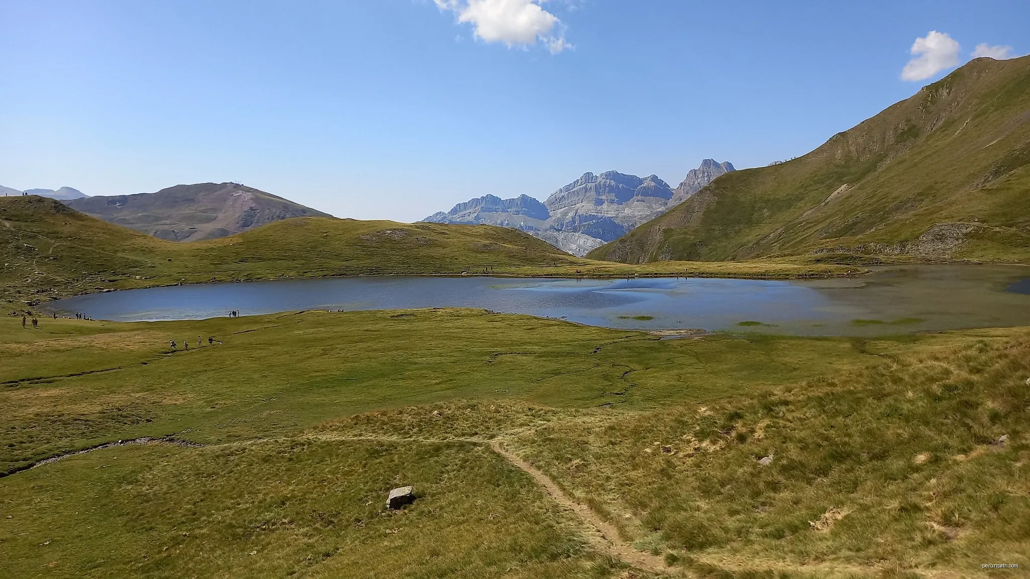 descenso con esquís: valle d'Arnousse desde Col d'Audas