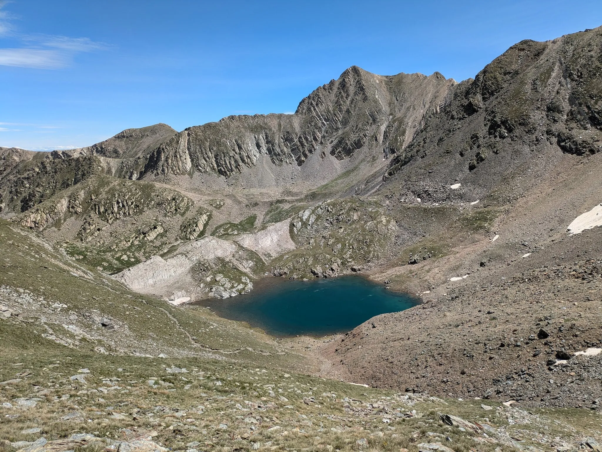 Santuari de Núria al Coll de Carançà
