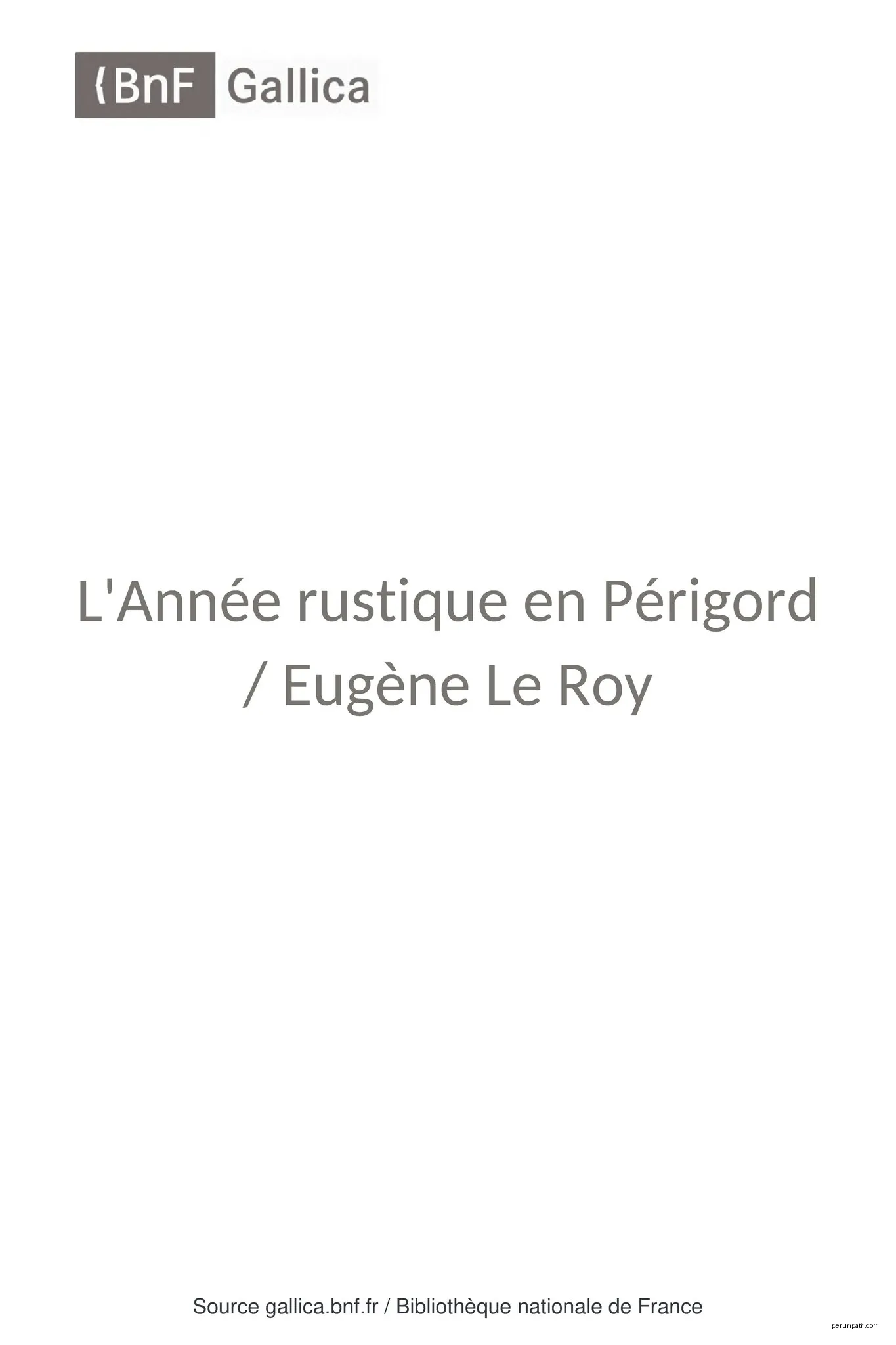 Chemin du Coucu