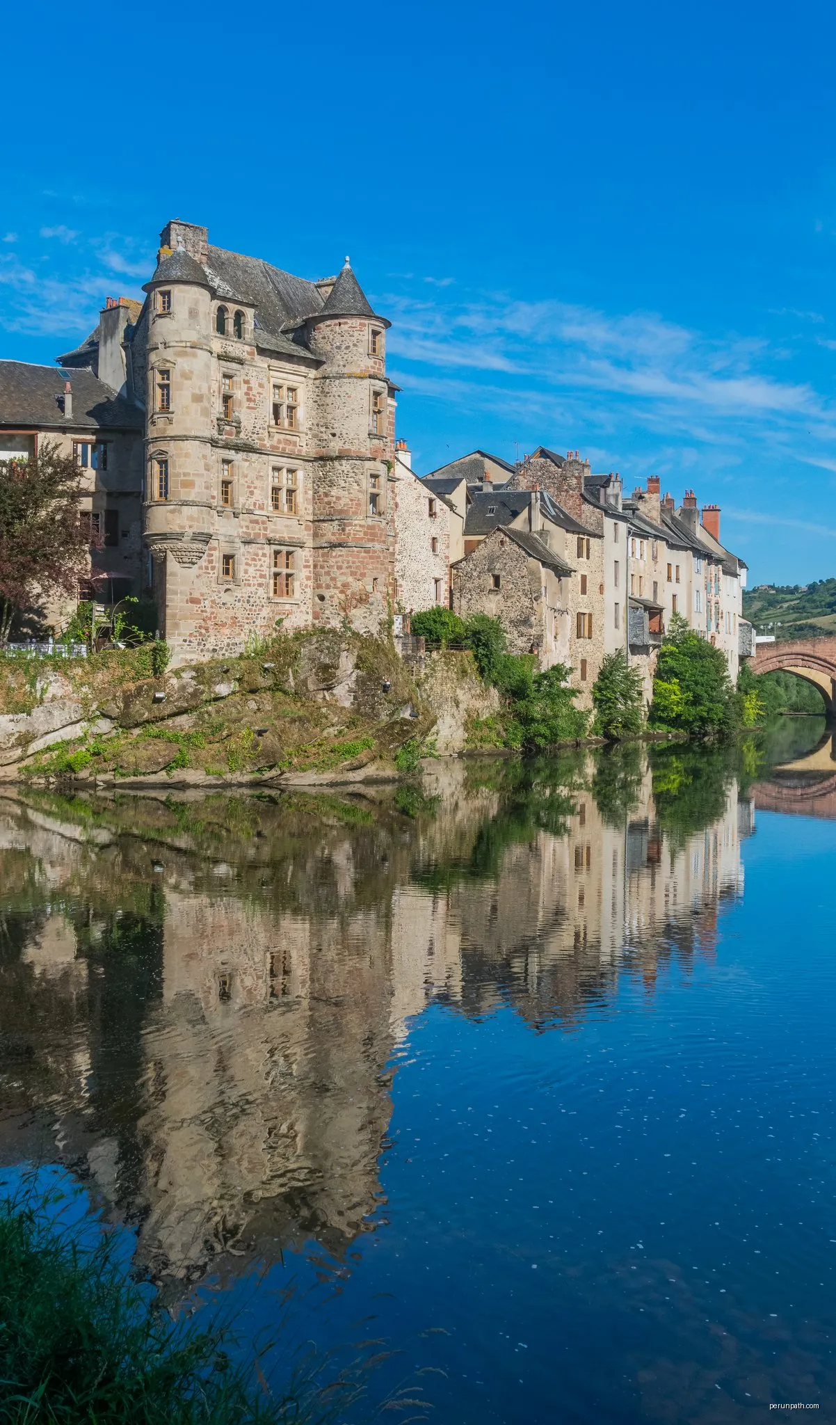 Sentier Aubrac - Abbaye de Bonneval - Espalion
