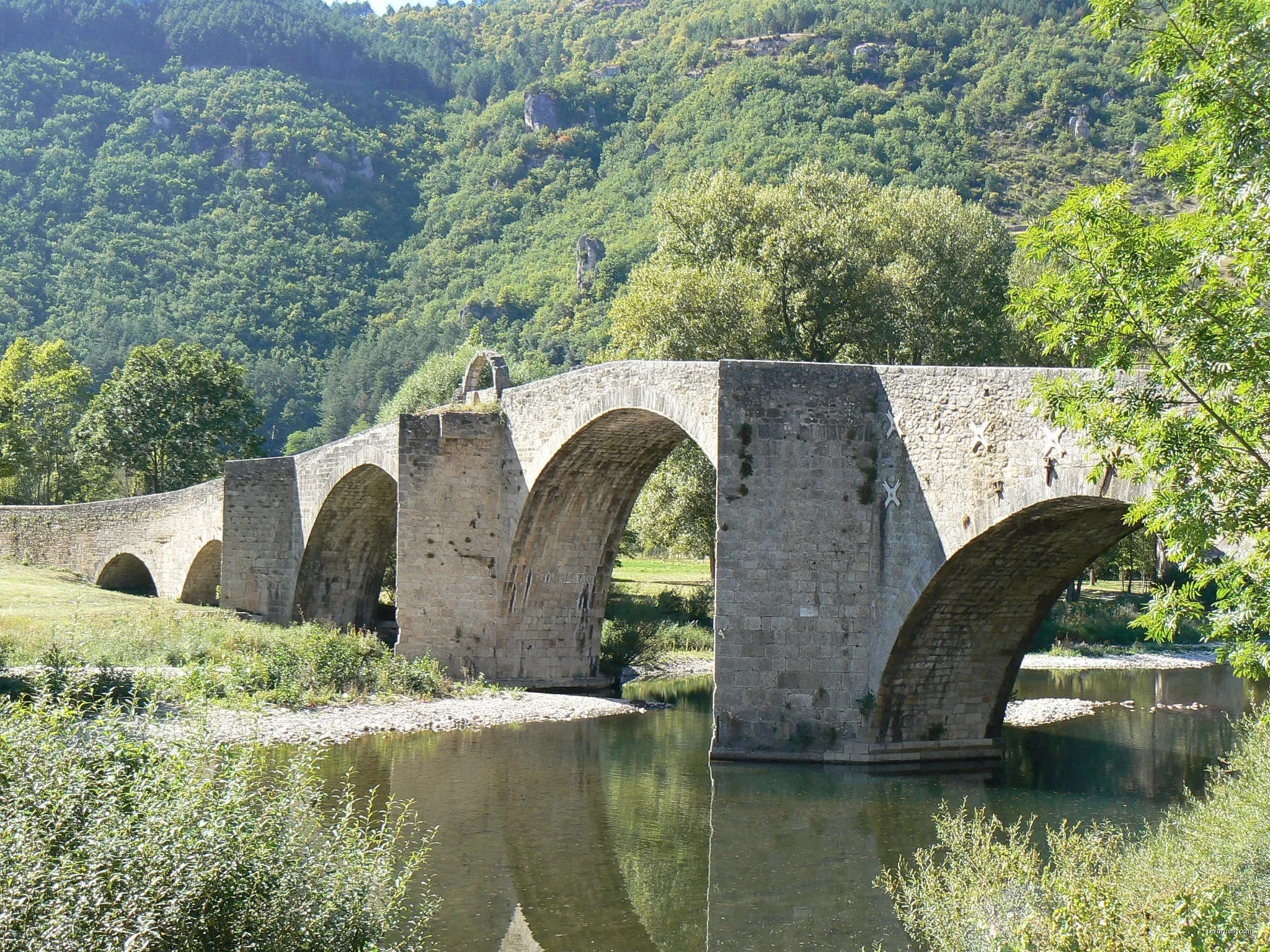Le méandre de Quézac