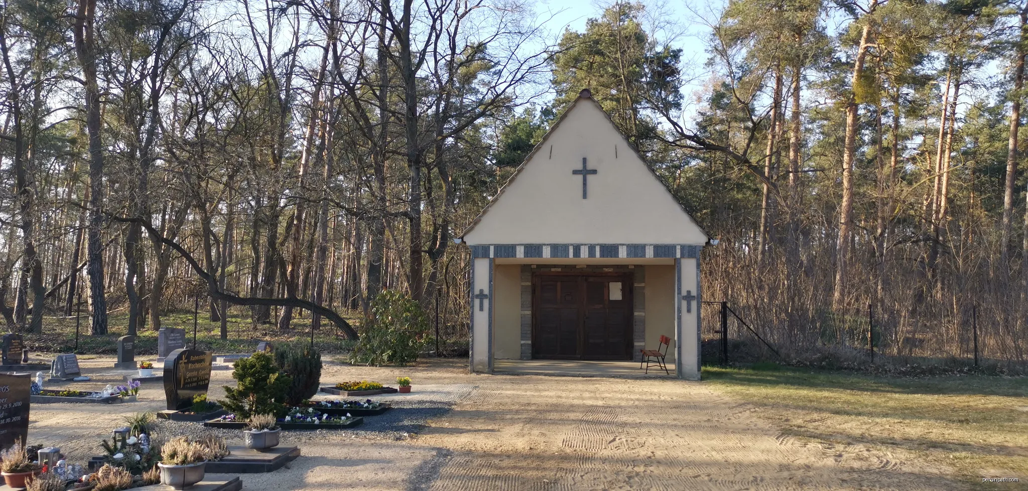 Friedhof Groß Jehser | Autor: Z thomas | Licencja: CC BY-SA 4.0 | Źródło: Wikimedia Commons