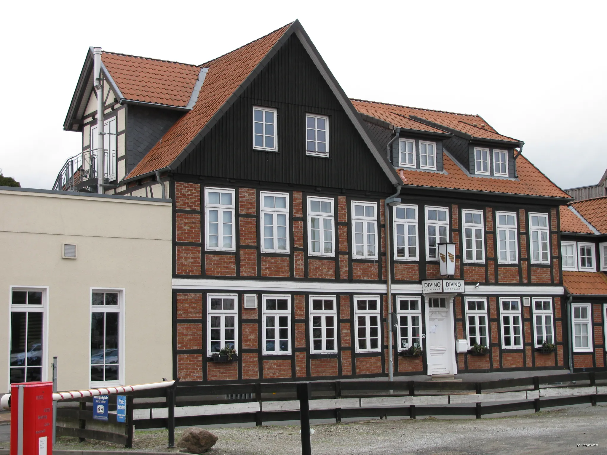 das Haus Fritzenwiese 39 in Celle | Autor: GeorgDerReisende | Licencja: CC BY-SA 4.0 | Źródło: Wikimedia Commons